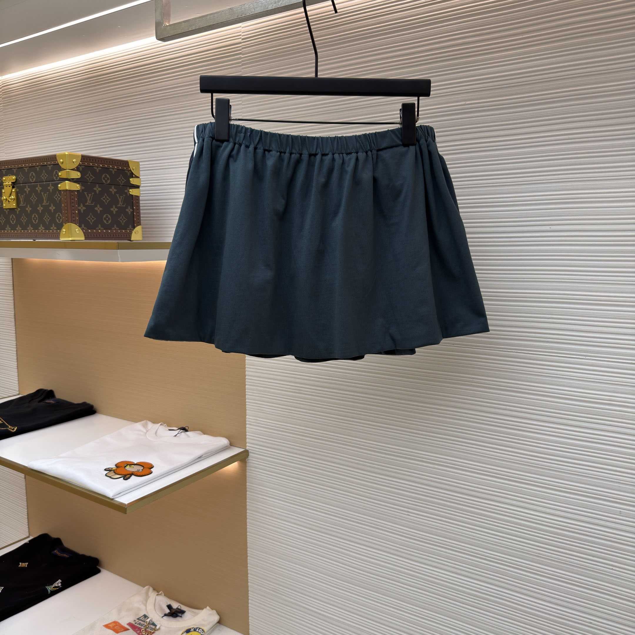 Miu Miu Cotton Jersey Miniskirt - DesignerGu
