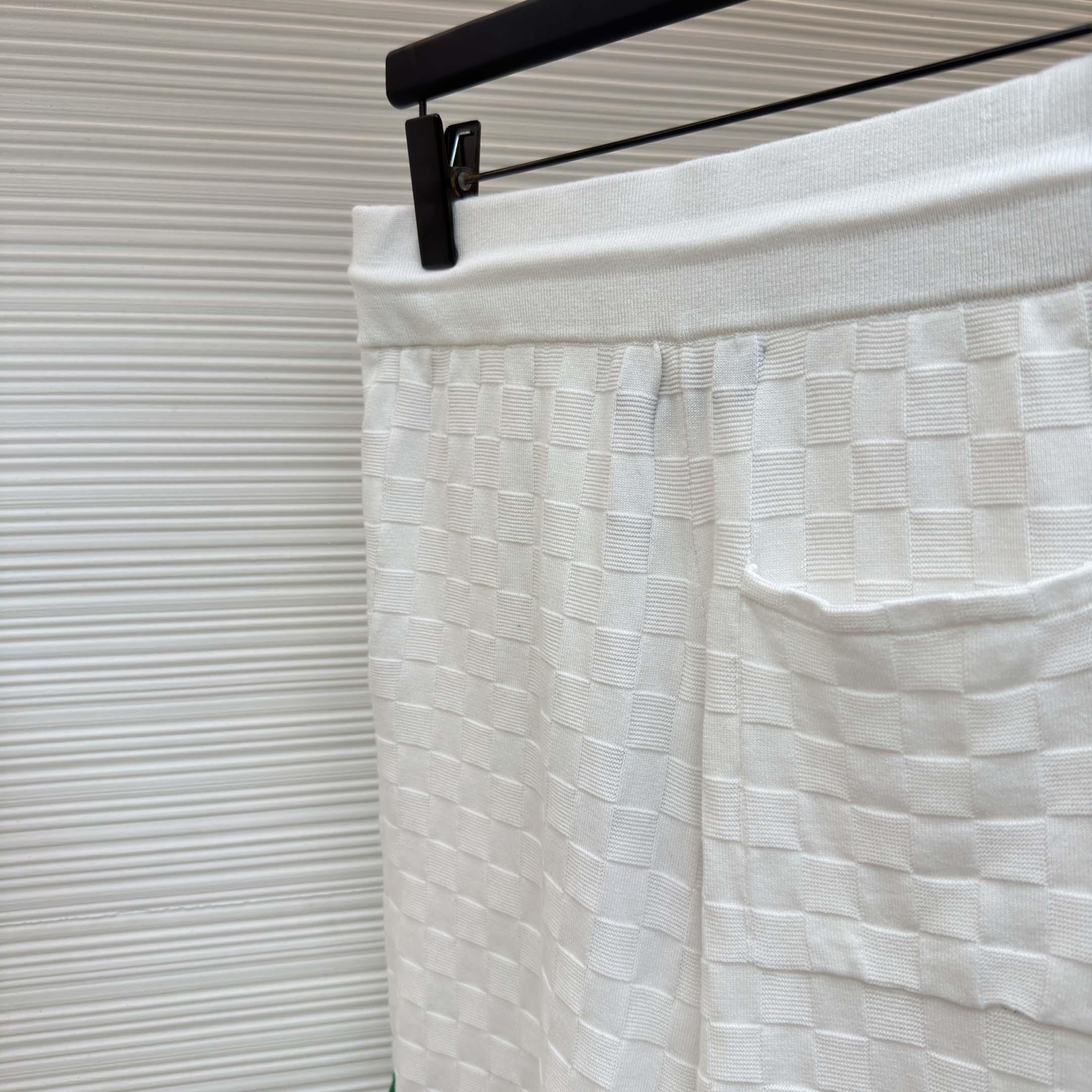 Louis Vuitton Damier Terry Tennis Shorts  - DesignerGu