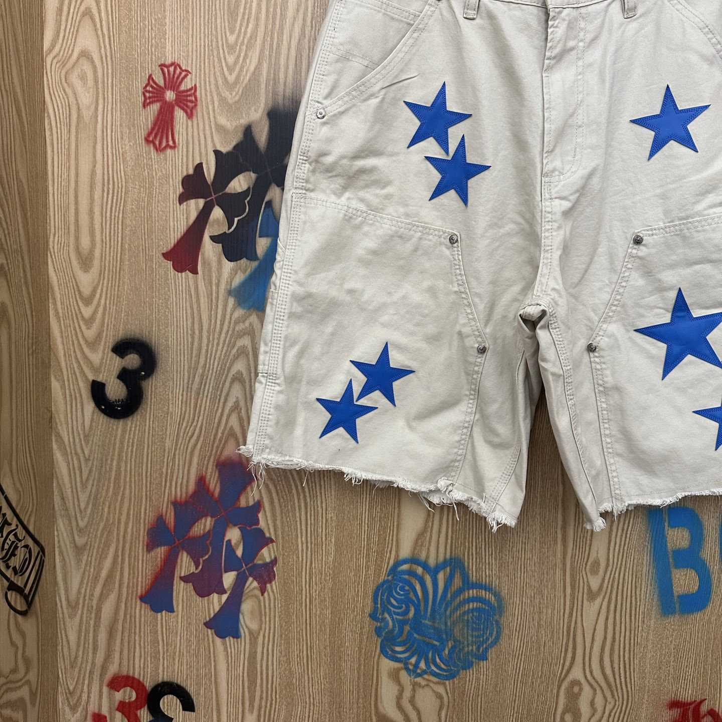 Chrome Hearts Denim Shorts - DesignerGu