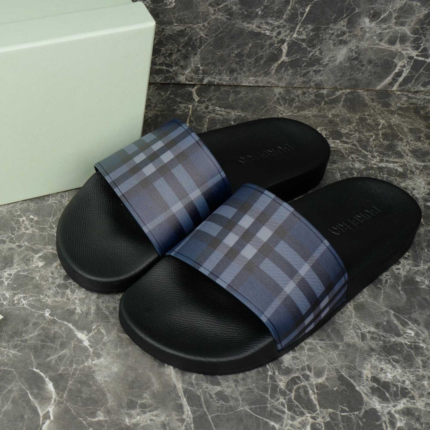 Burberry Check Slides - DesignerGu