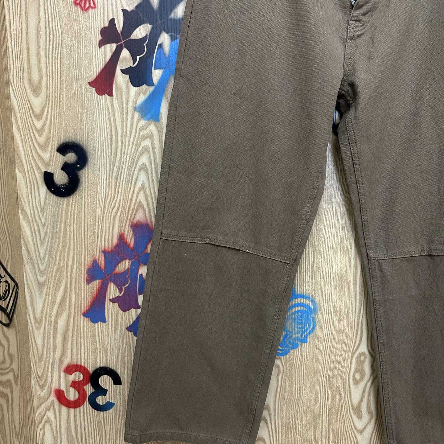 Chrome Hearts Cross Patch Double Knee Carpenter Pants - DesignerGu