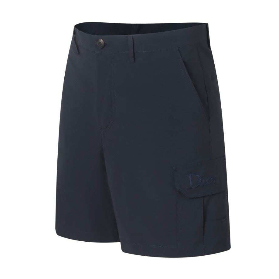 Dior Cargo Shorts With Dior Embroidery - DesignerGu