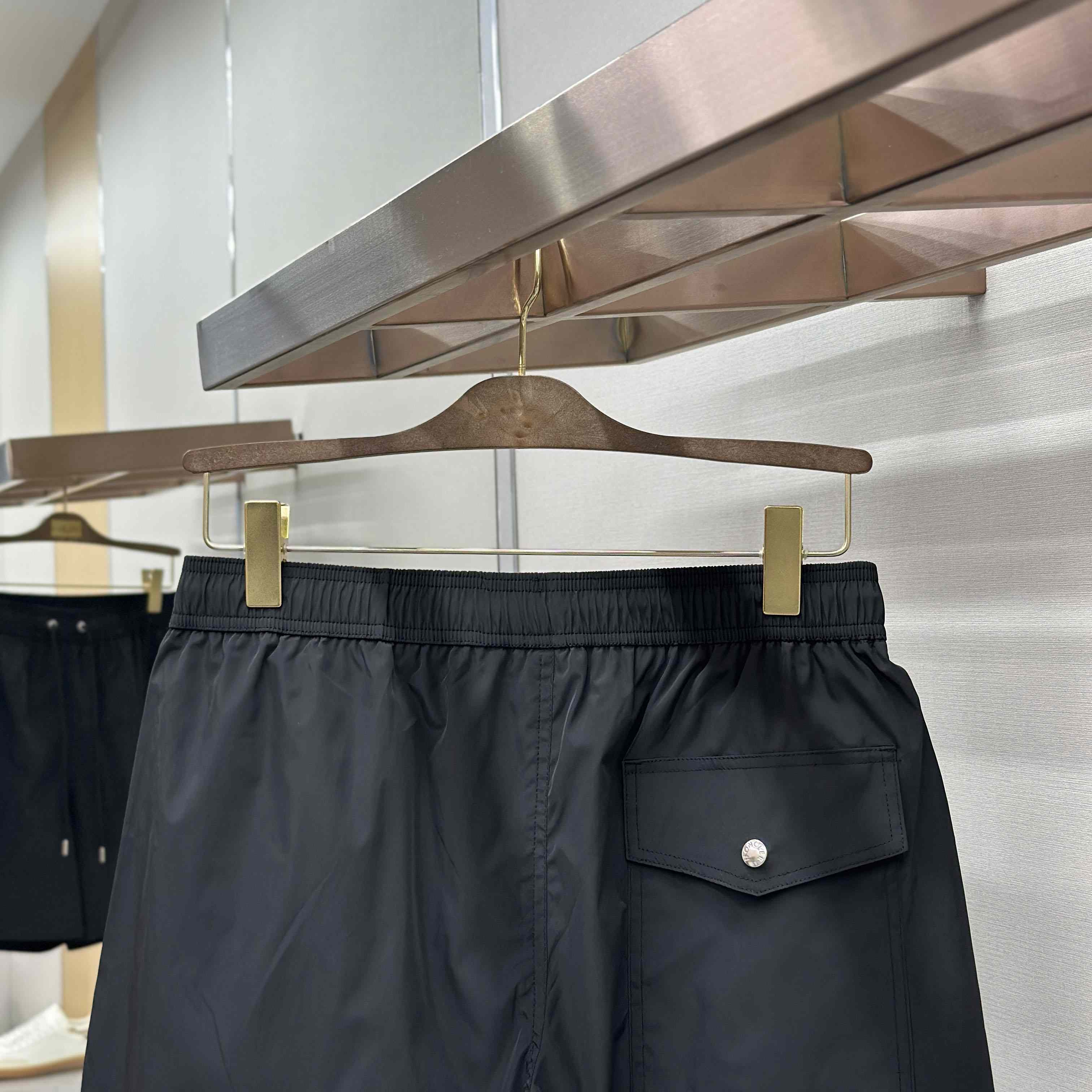 Moncler Logo-Patch Swim Shorts - DesignerGu