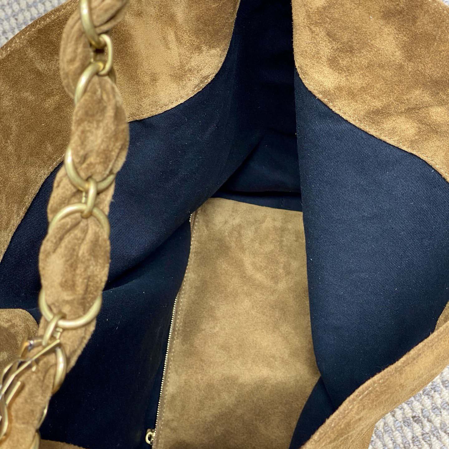Saint Laurent AMALIA In Suede - DesignerGu