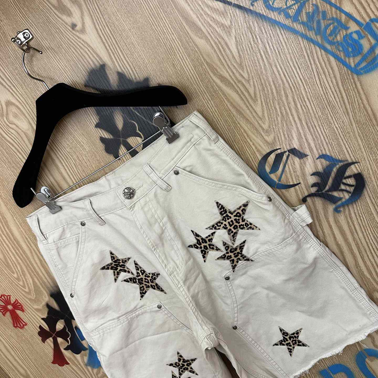 Chrome Hearts Denim Shorts - DesignerGu