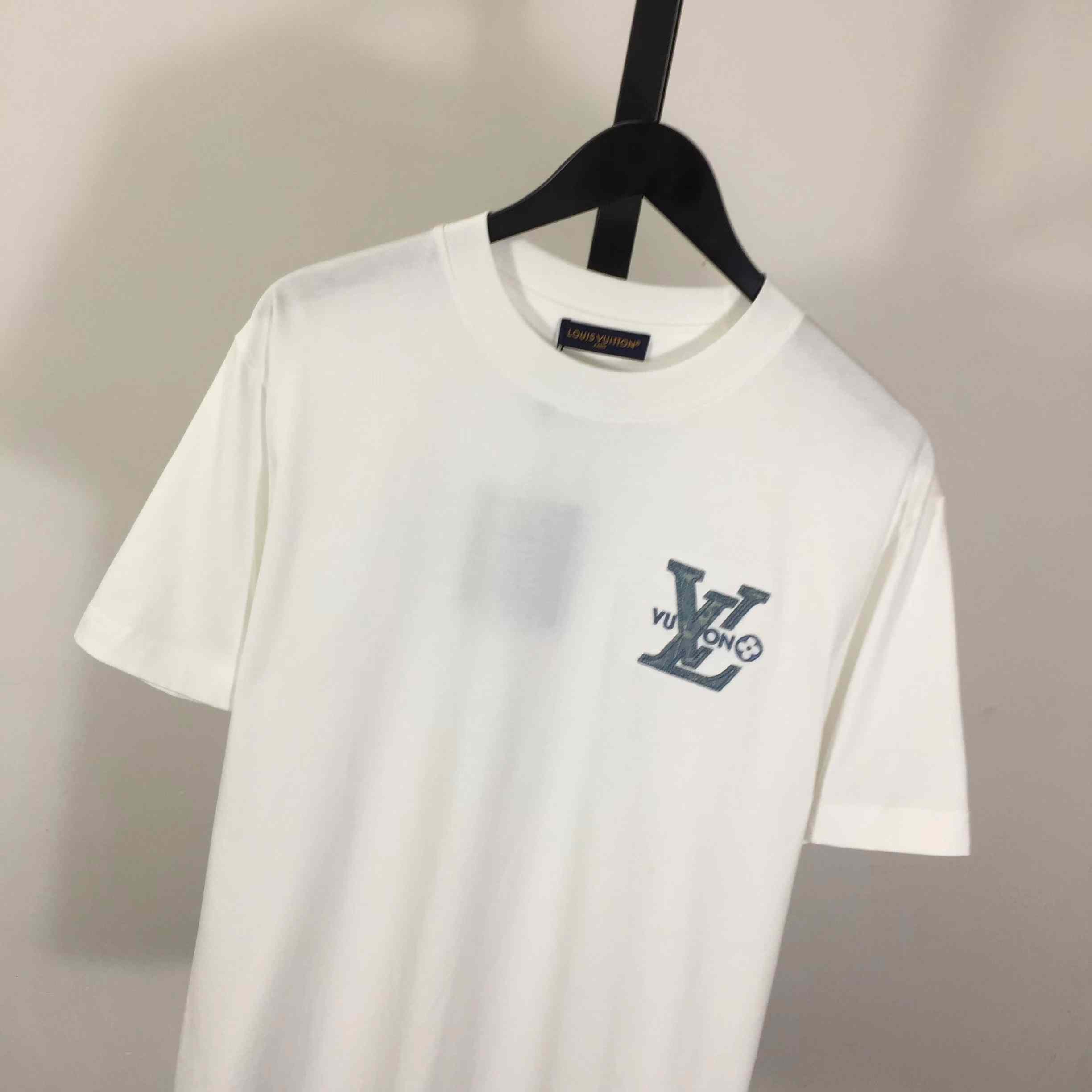 Louis Vuitton Embossed LV T-Shirt    - DesignerGu