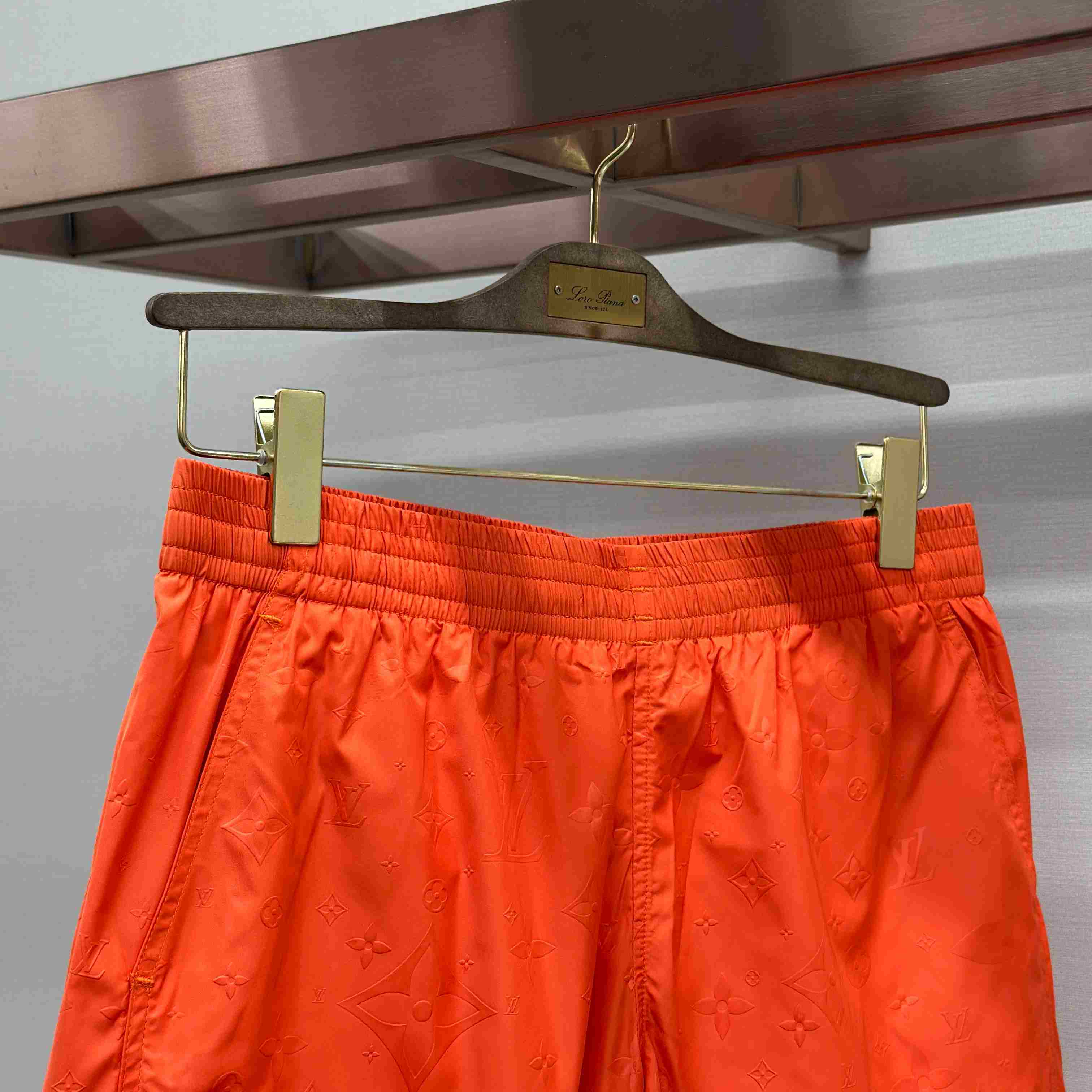 Louis Vuitton Signature Swim Board Shorts  - DesignerGu