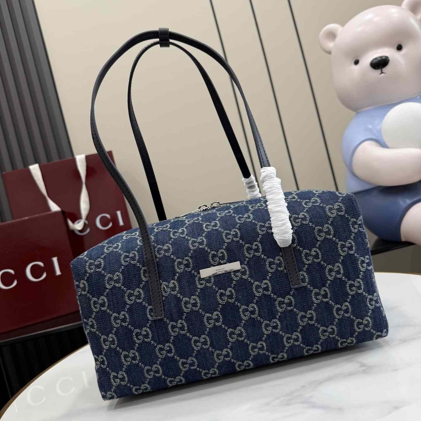 Gucci Gucci Melrose Medium Boston Bag - DesignerGu