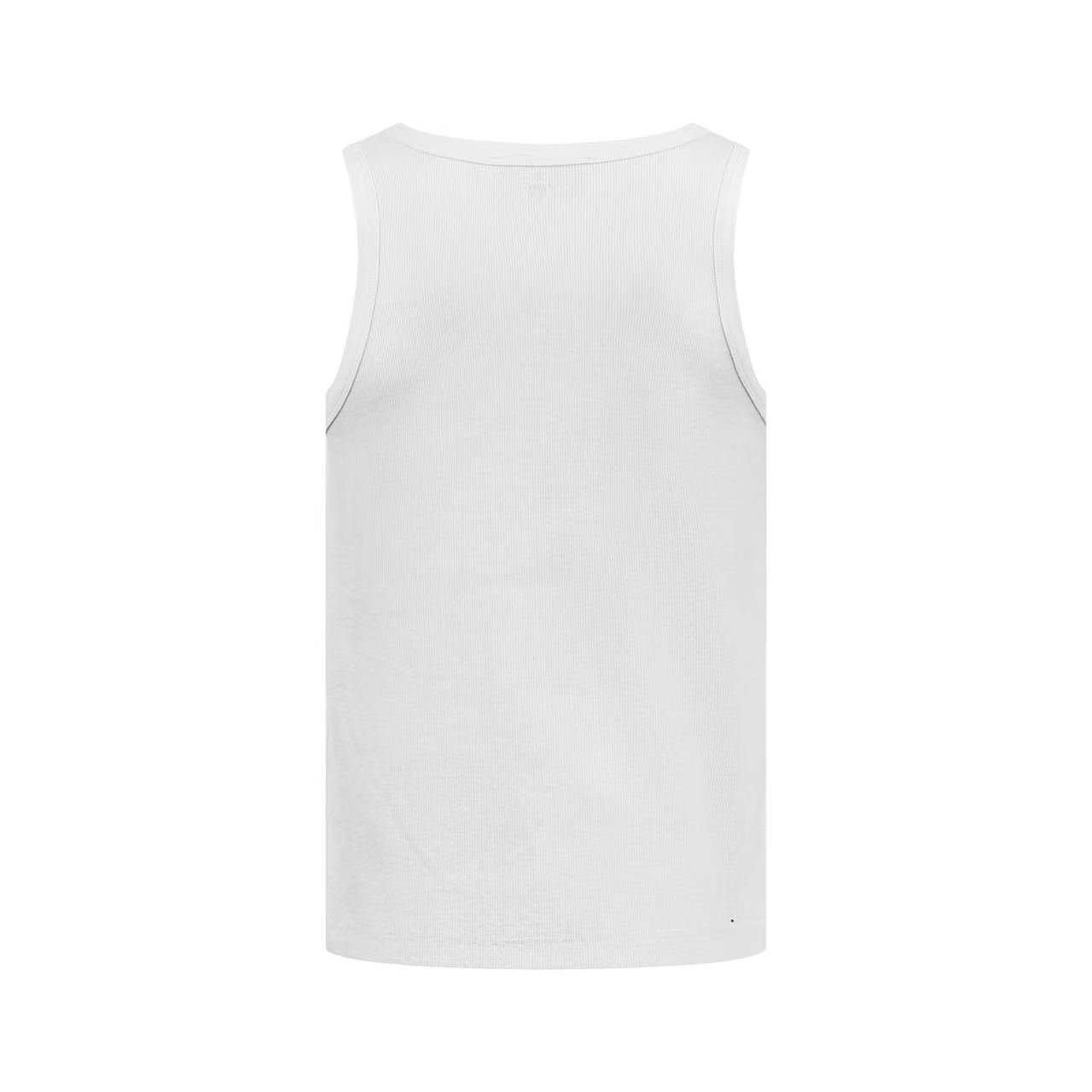 AMI Paris Cotton Ami De Coeur Tanktop - DesignerGu