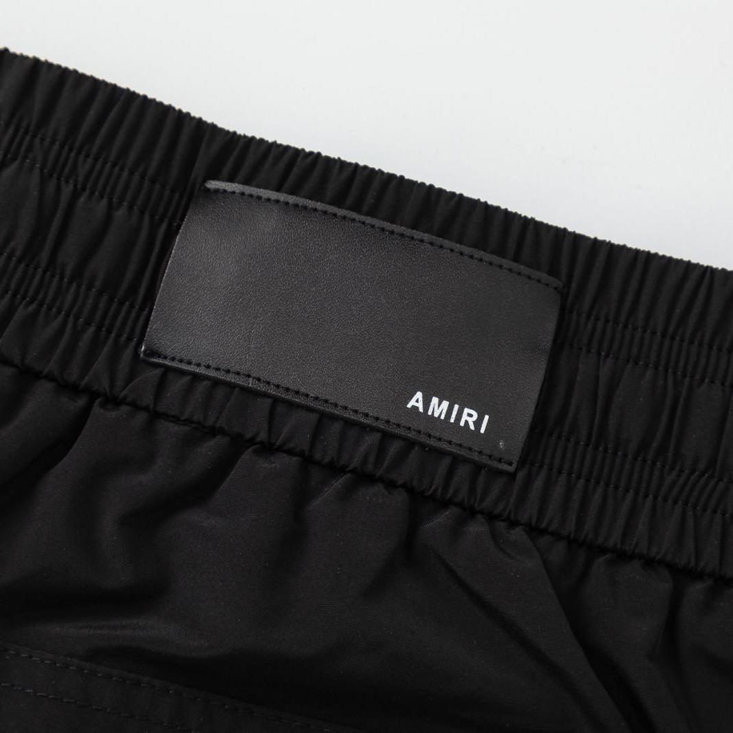 Amiri Hollywood Swim Trunk 'Black' - DesignerGu
