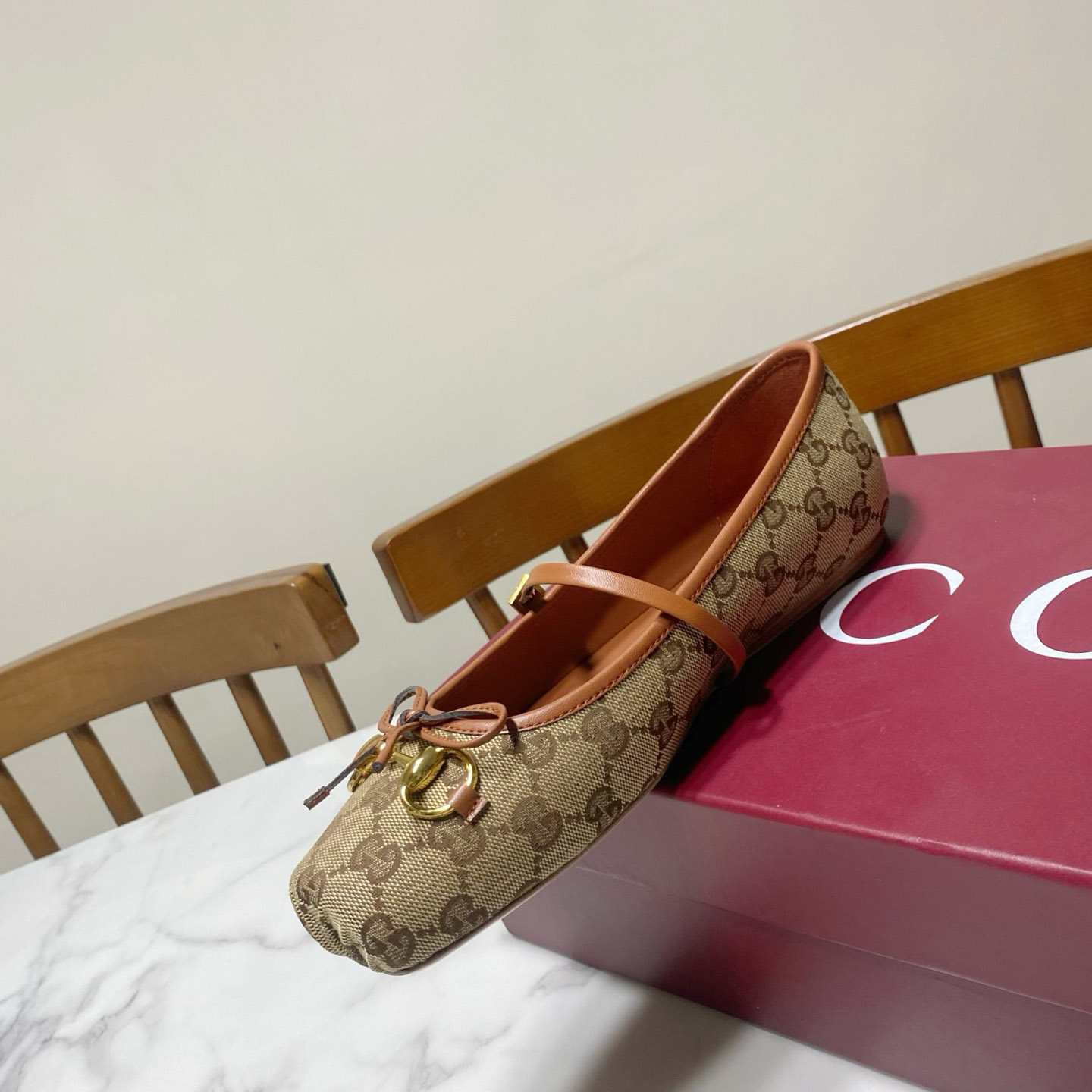 Gucci Horsebit Ballet Flat - DesignerGu