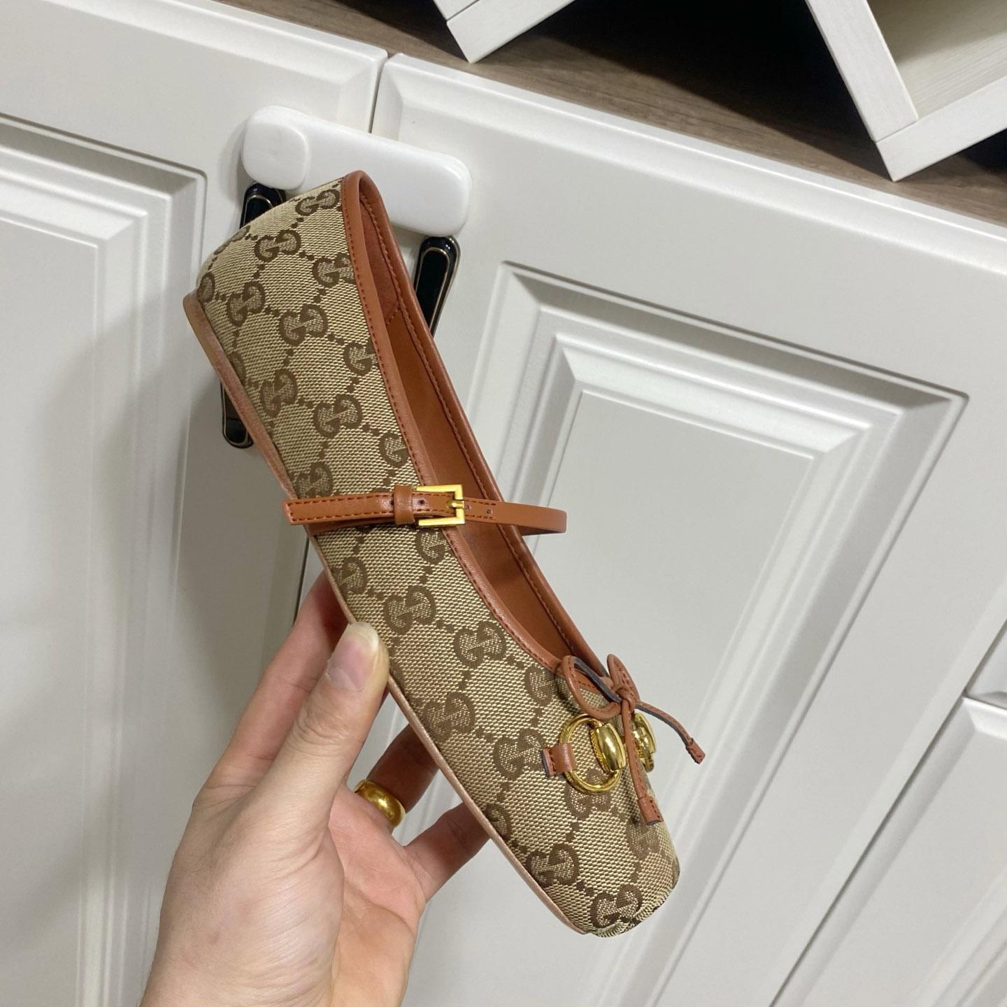 Gucci Horsebit Ballet Flat - DesignerGu