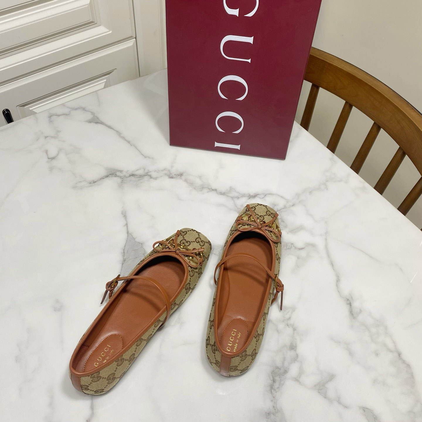 Gucci Horsebit Ballet Flat - DesignerGu