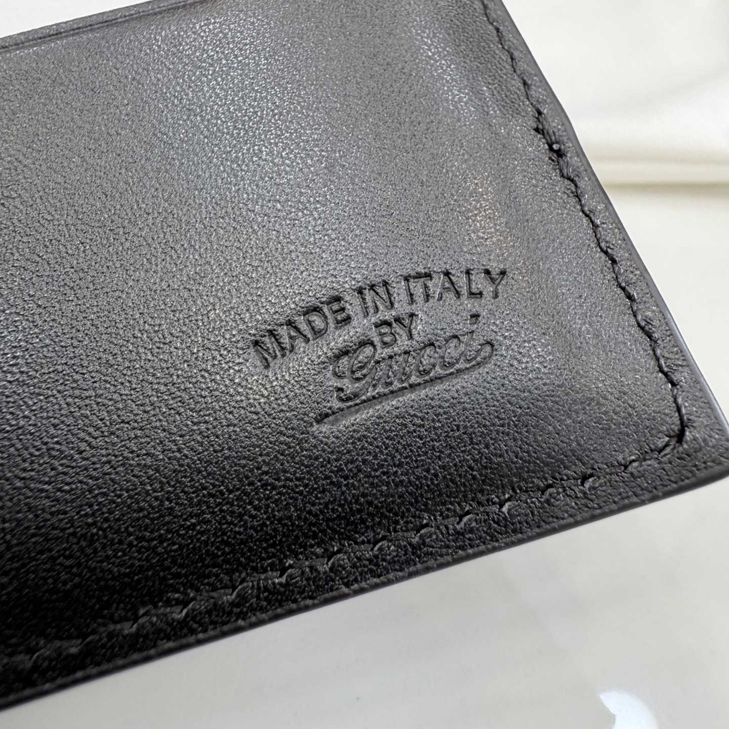Gucci Web Trademark Bi-fold Wallet - DesignerGu