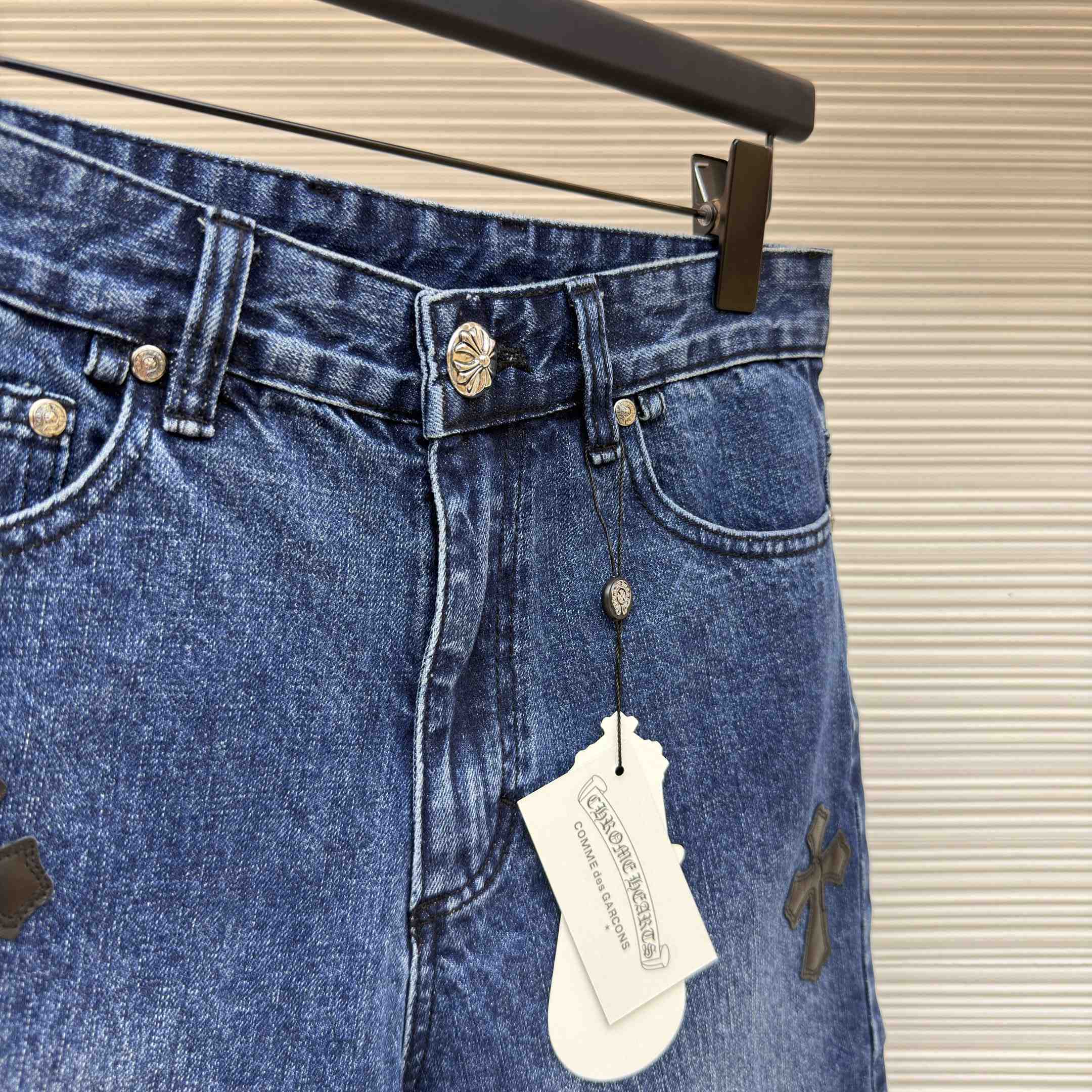 Chrome Hearts Levi's Patch Shorts Denim - DesignerGu