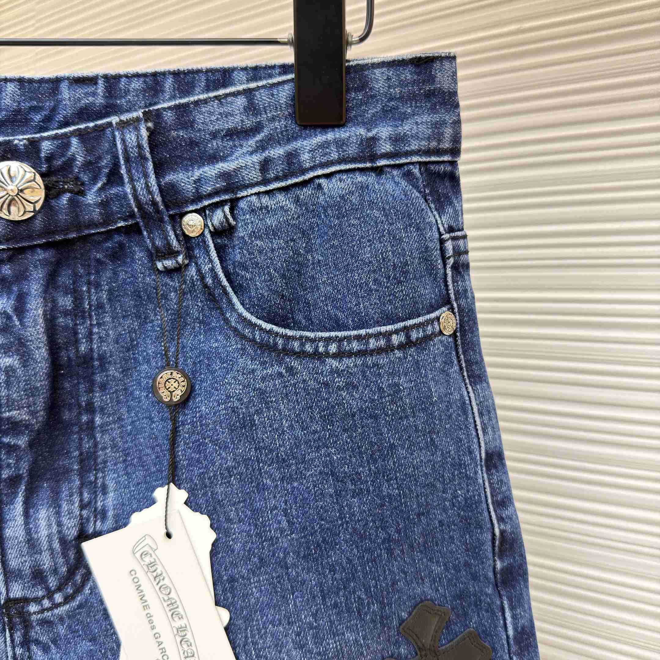 Chrome Hearts Levi's Patch Shorts Denim - DesignerGu