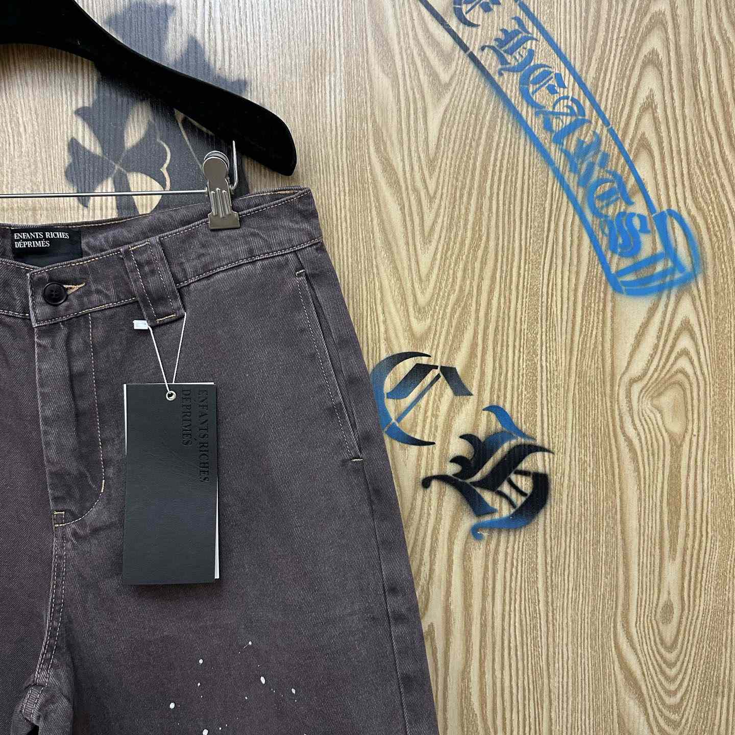Enfants Riches Déprimés Denim Shorts - DesignerGu
