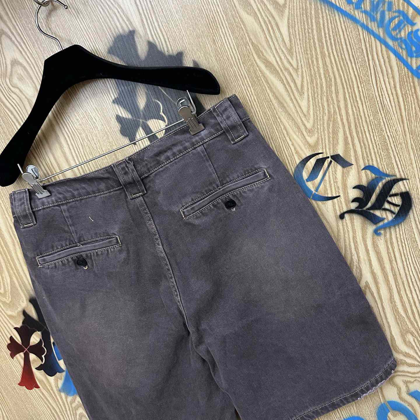 Enfants Riches Déprimés Denim Shorts - DesignerGu