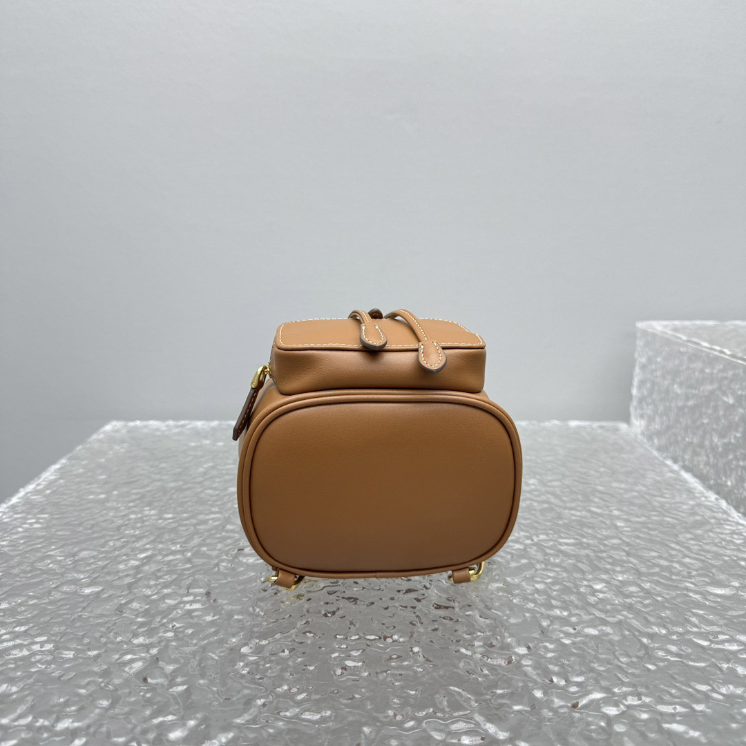 Miu Miu  Leather Mini-Backpack - DesignerGu