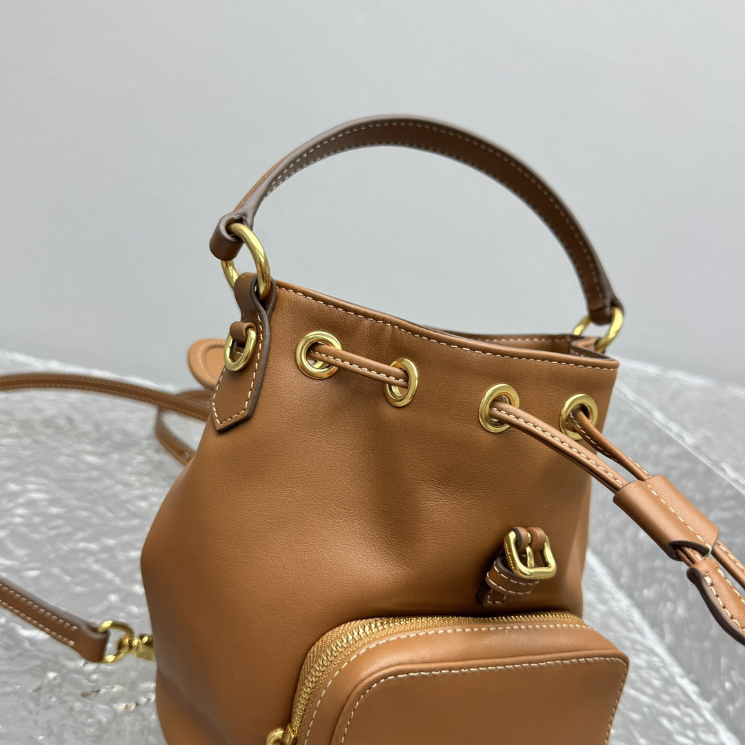 Miu Miu  Leather Mini-Backpack - DesignerGu