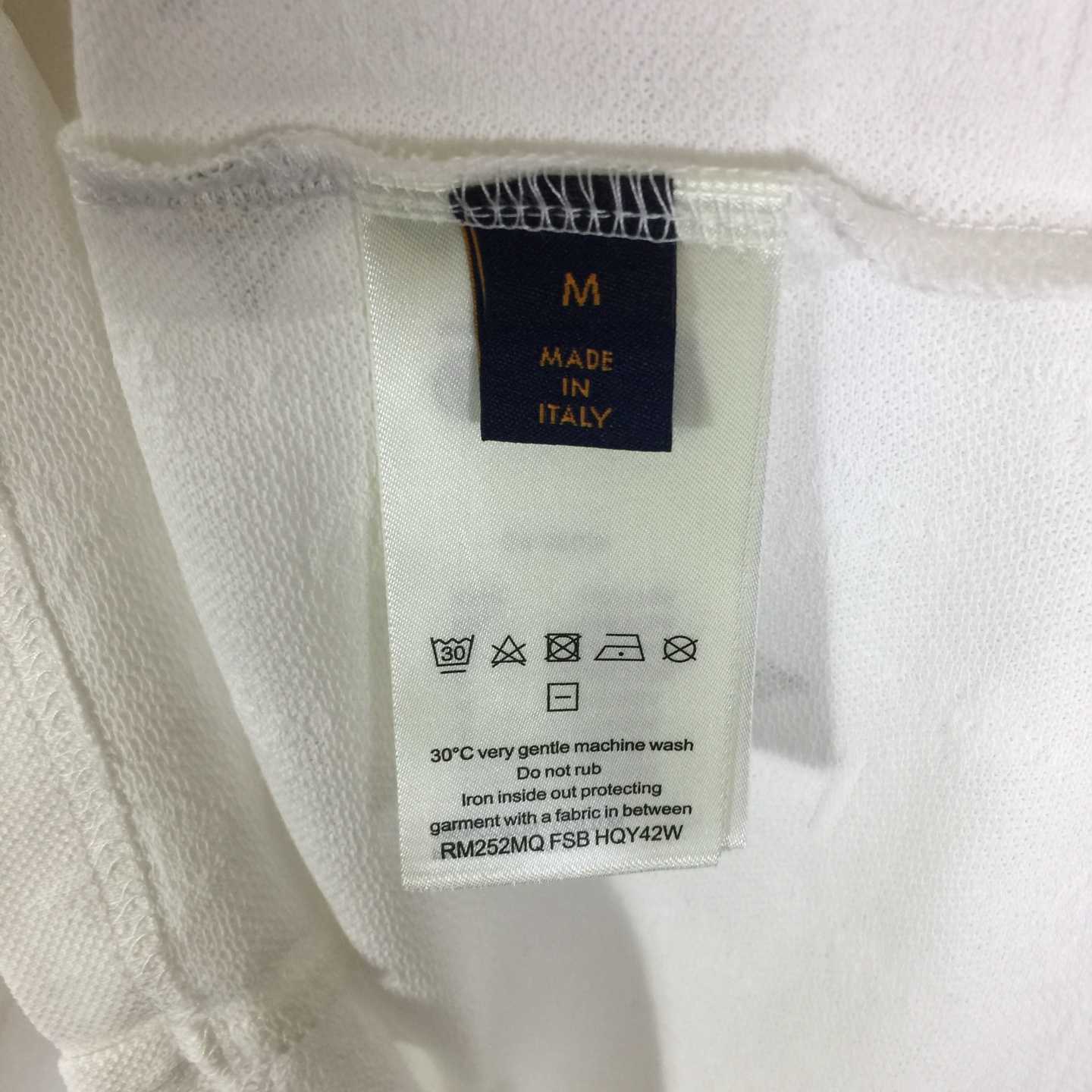 Louis Vuitton Overprinted Monogram Jacquard T-Shirt   1AJRAG - DesignerGu