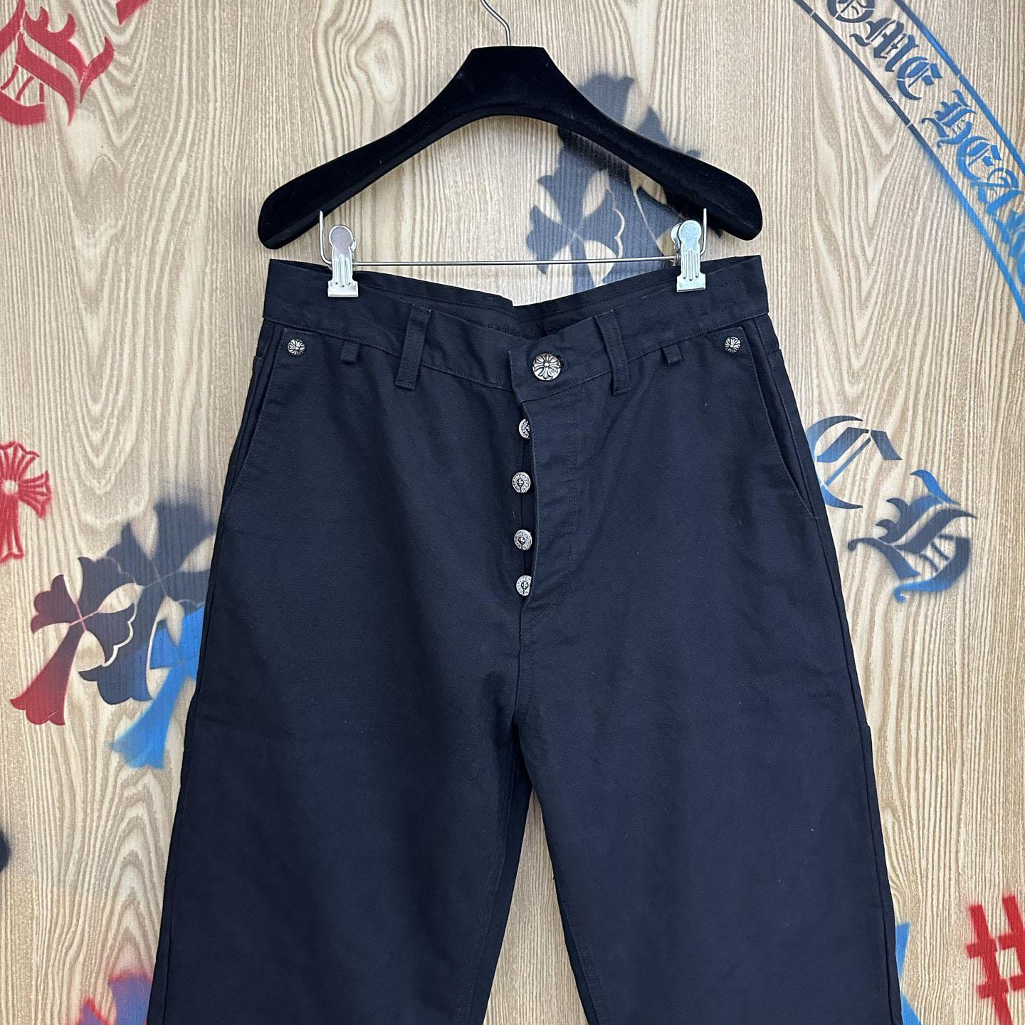 Chrome Hearts Cross Patch Double Knee Carpenter Pants - DesignerGu