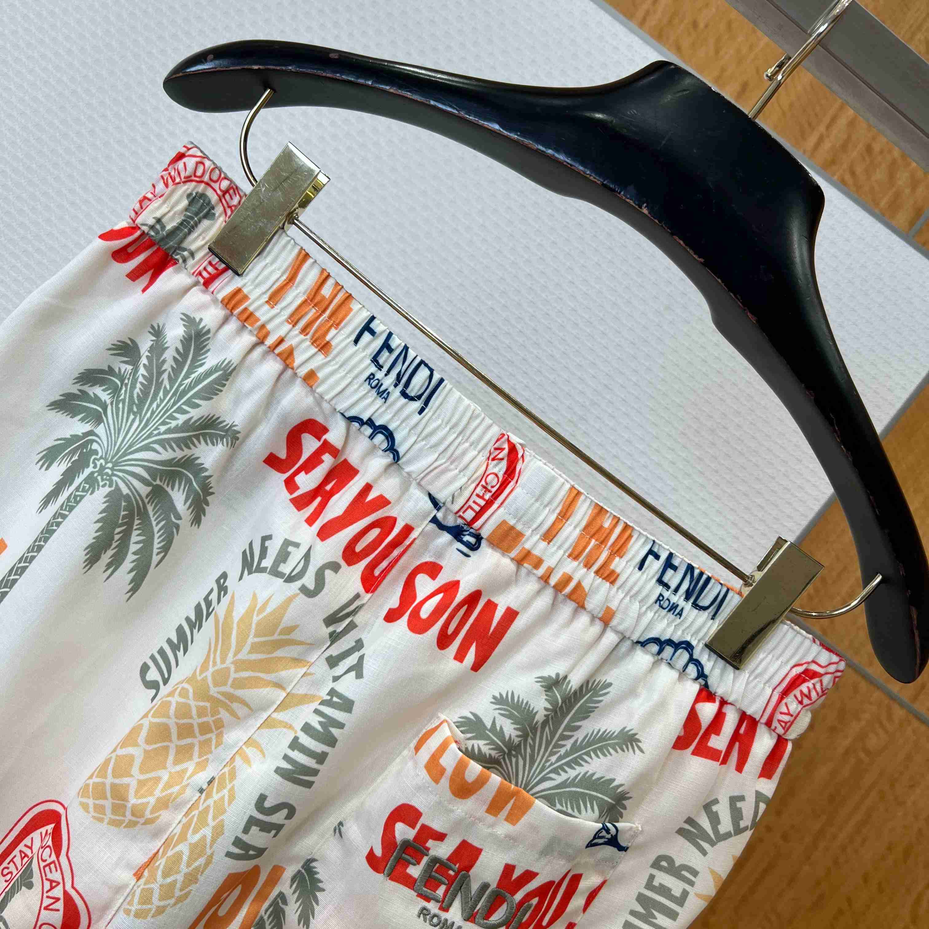 Fendi Junior Bermuda Shorts - DesignerGu