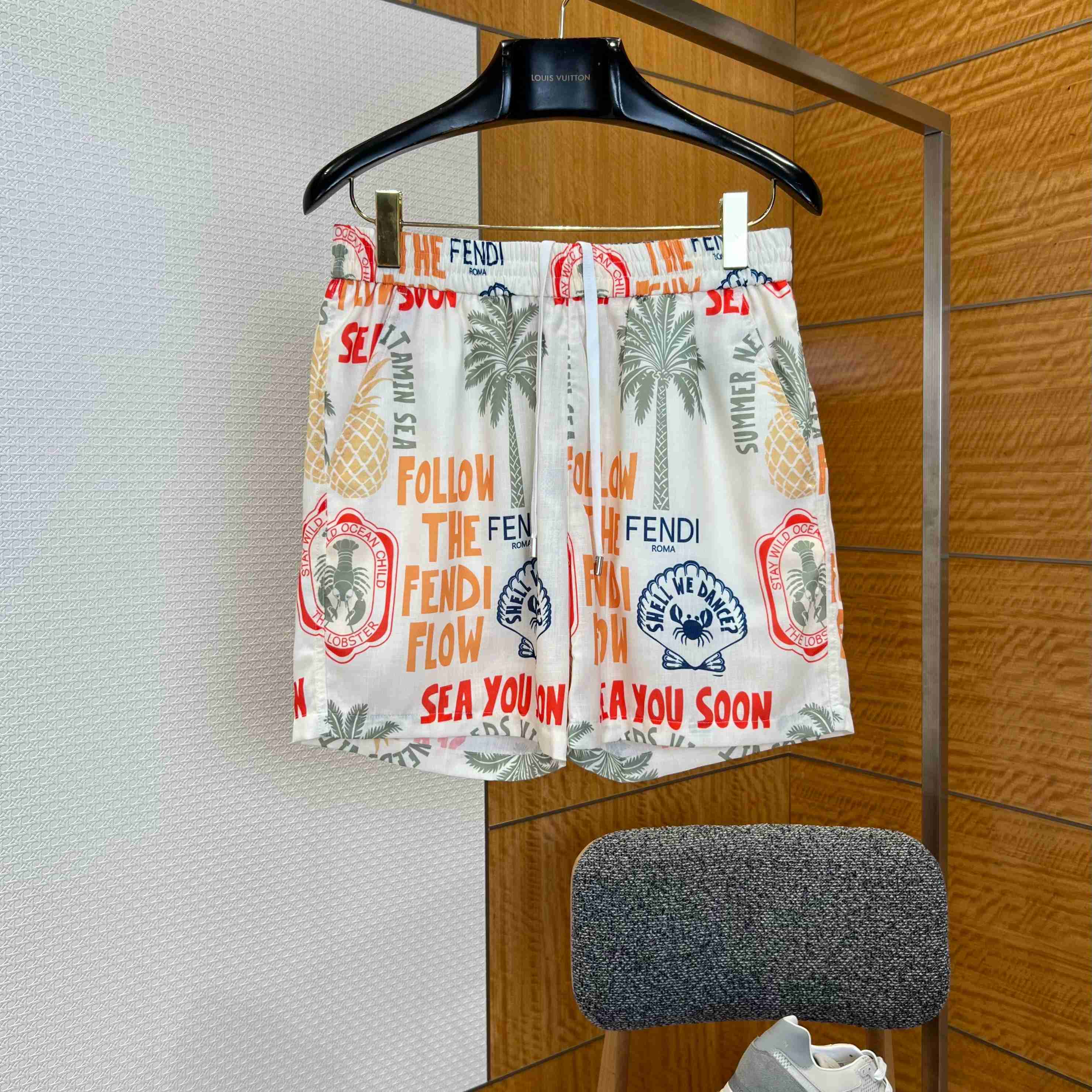 Fendi Junior Bermuda Shorts - DesignerGu