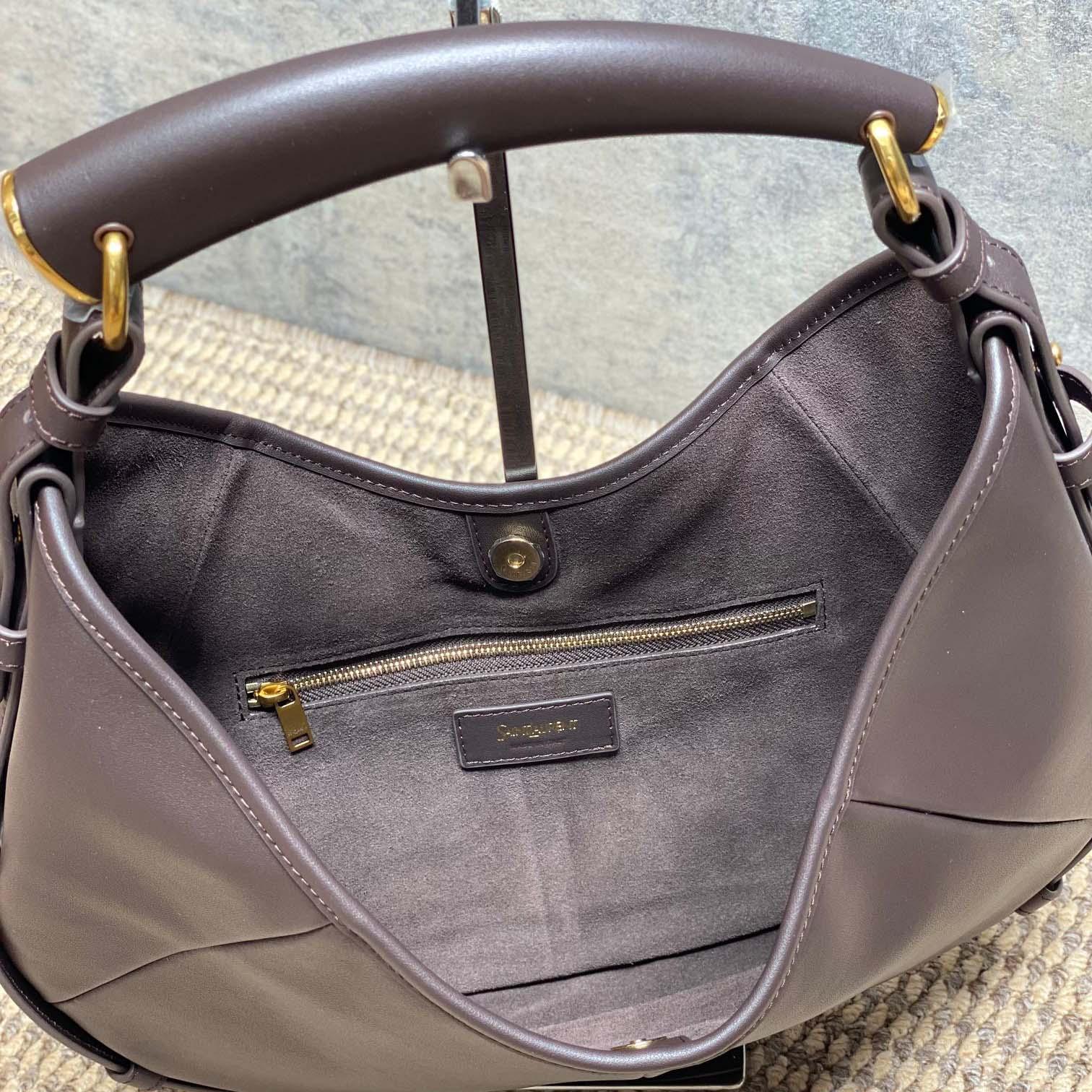 Saint Laurent MOMBASA Small In Leather - DesignerGu