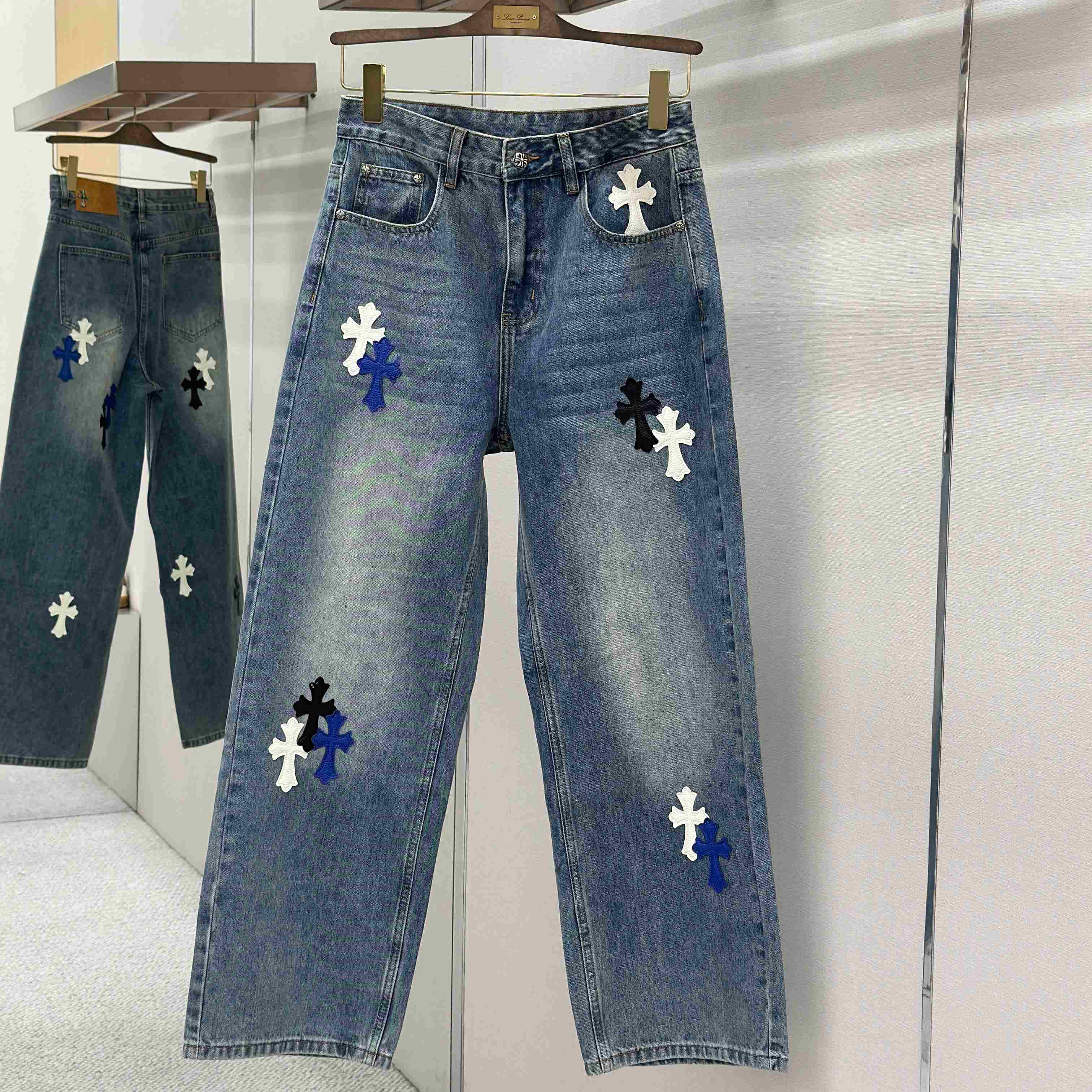 Chrome Hearts Jeans - DesignerGu