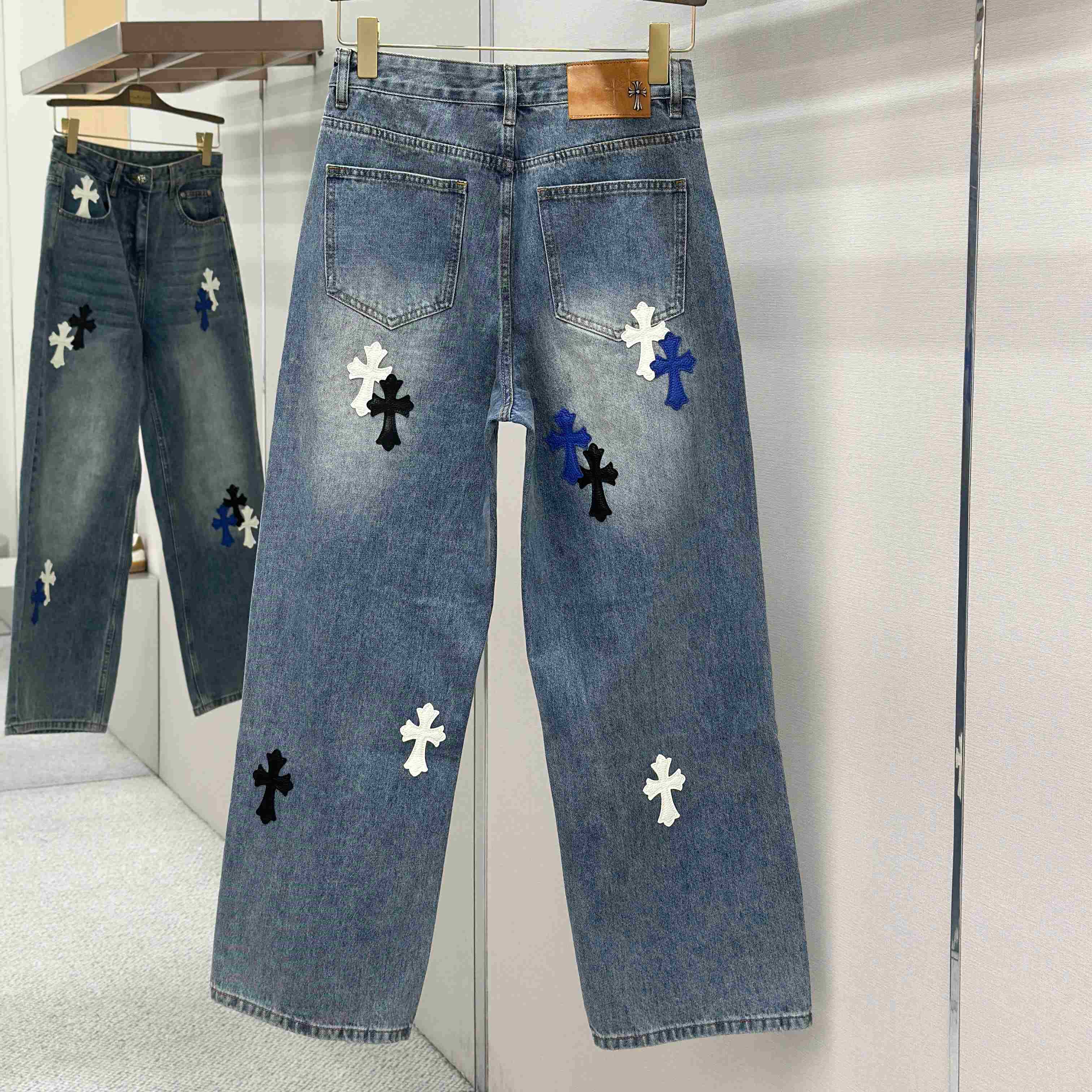 Chrome Hearts Jeans - DesignerGu