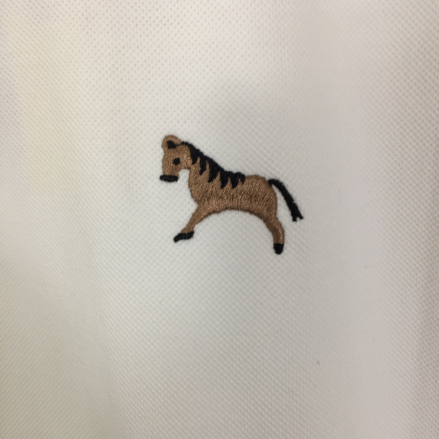Thom Browne Lunar New Year Pique Horse Embroidery Polo - DesignerGu