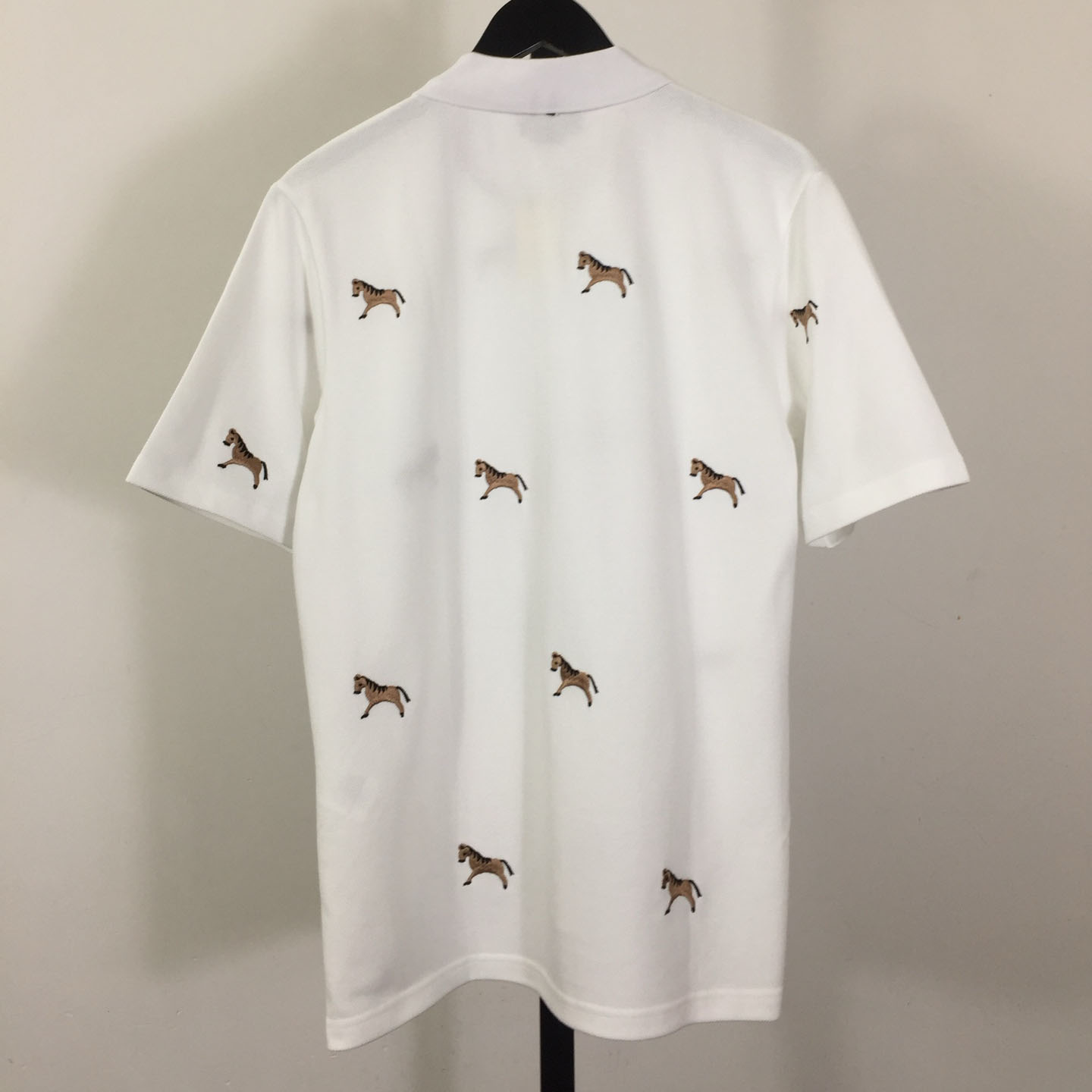 Thom Browne Lunar New Year Pique Horse Embroidery Polo - DesignerGu