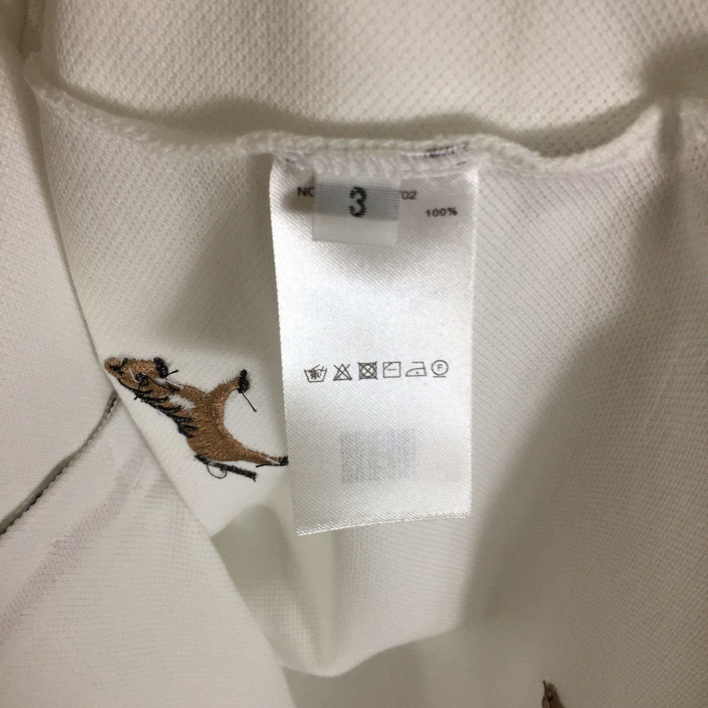 Thom Browne Lunar New Year Pique Horse Embroidery Polo - DesignerGu