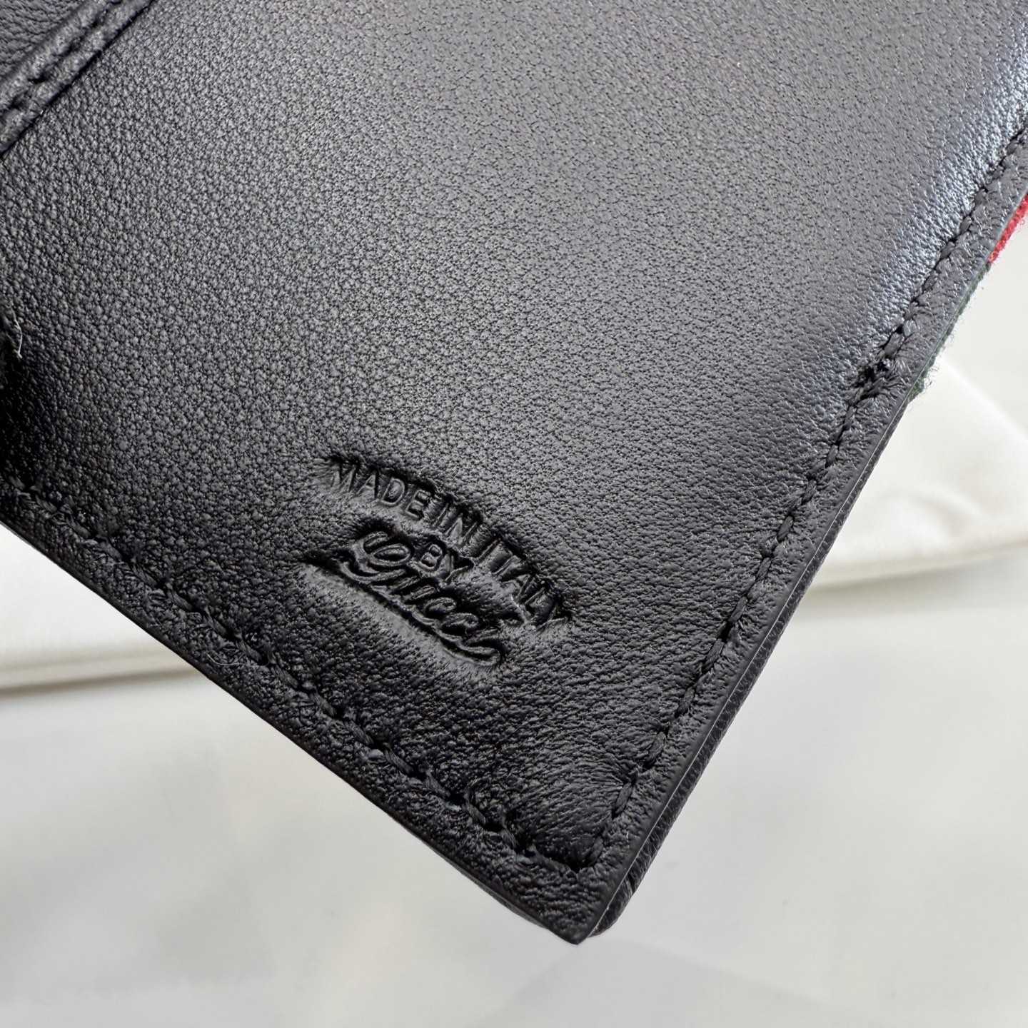 Gucci Web Trademark Card Case - DesignerGu