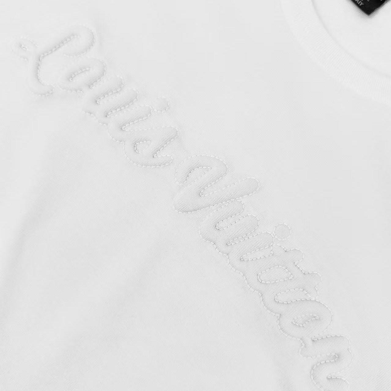 Louis Vuitton Signature Embroidery T-Shirt   1AJZCD - DesignerGu