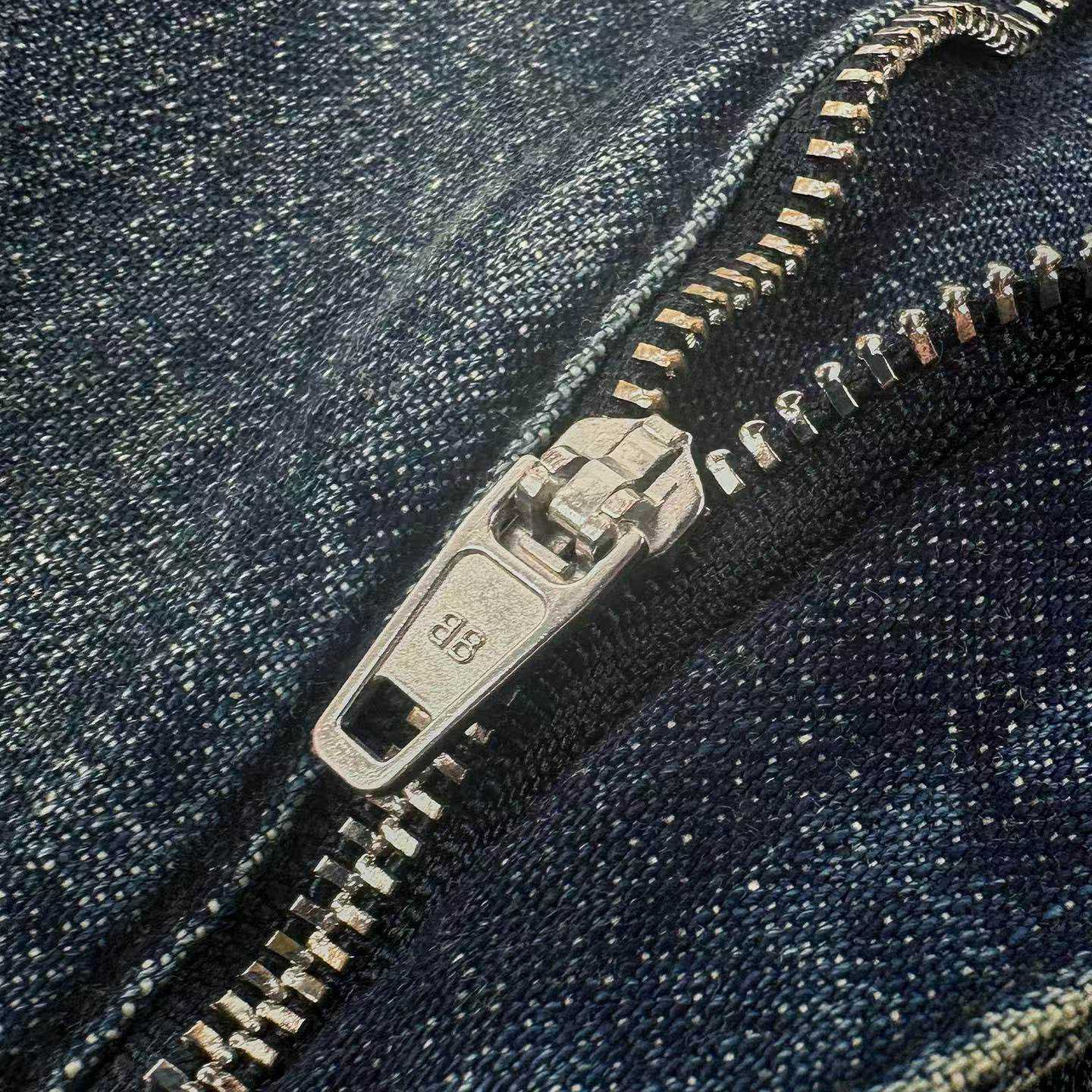 Balenciaga Minimal Baggy Pants In Dirty Grey/Light Blue - DesignerGu