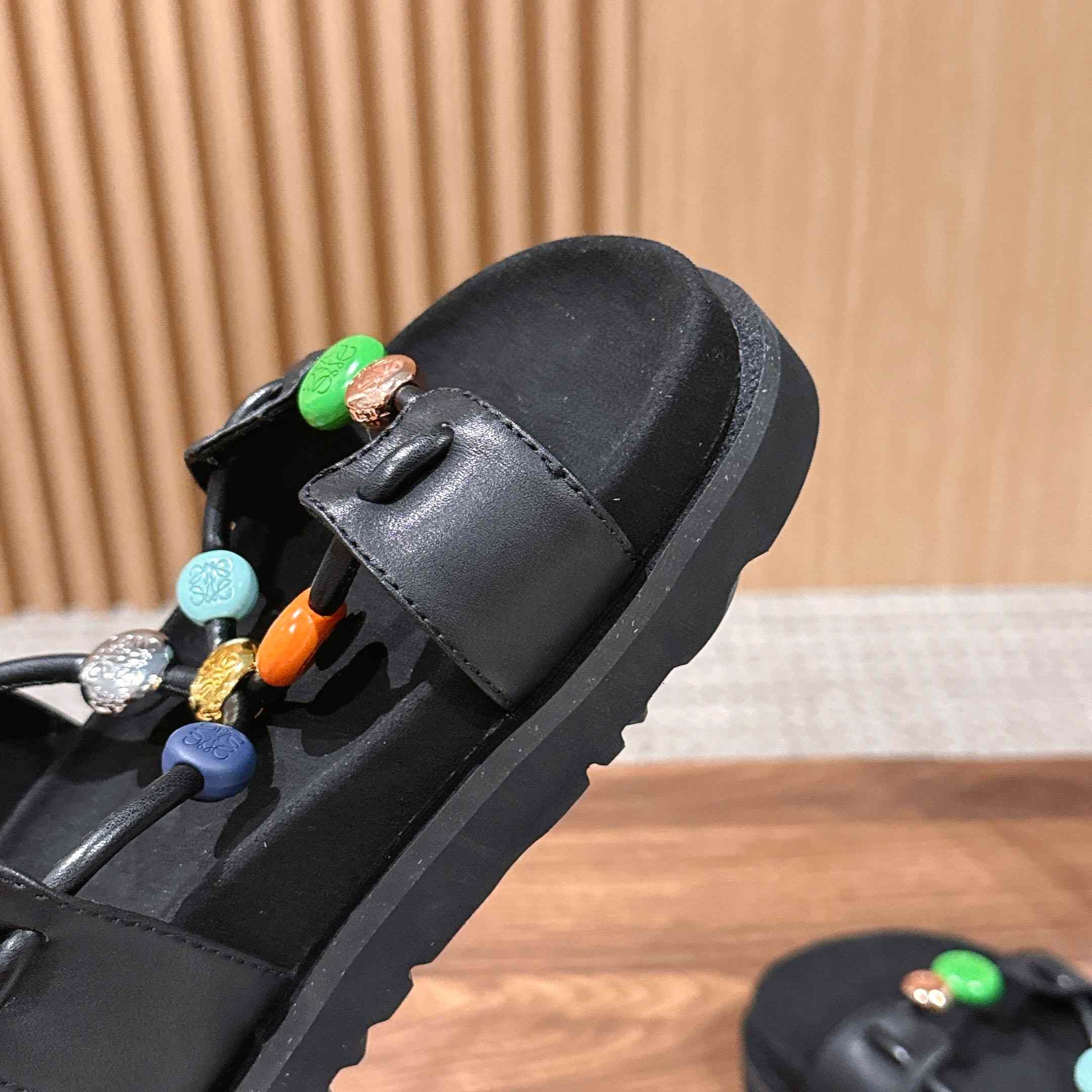 Loewe Pebble Beads Fussbett Sandal - DesignerGu