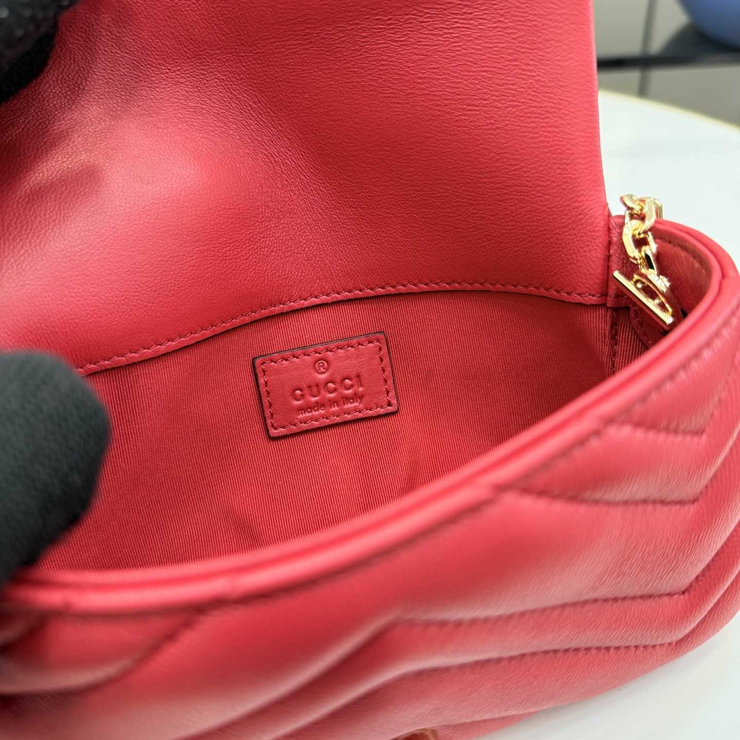 Gucci GG Marmont Mini Shoulder Bag - DesignerGu