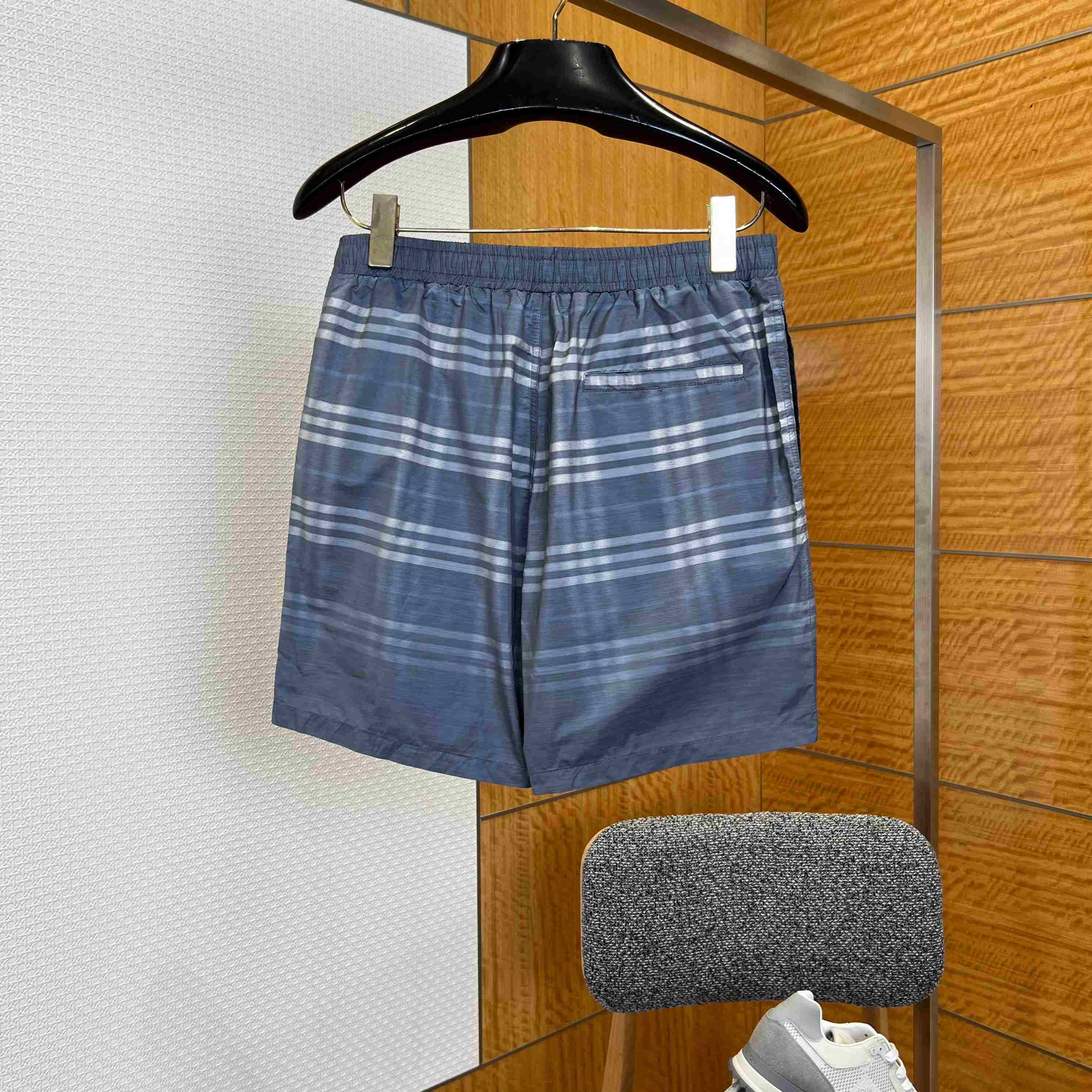 Burberry Gradient Check Swim Shorts - DesignerGu