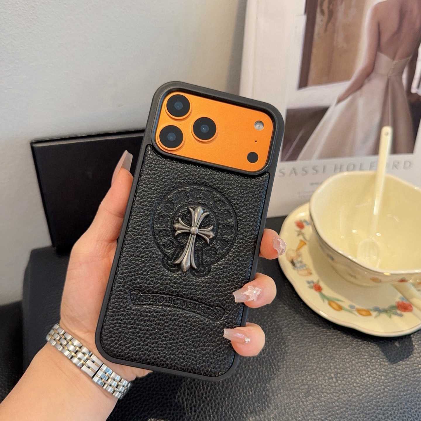 Chrome Heart Phone Case  - DesignerGu