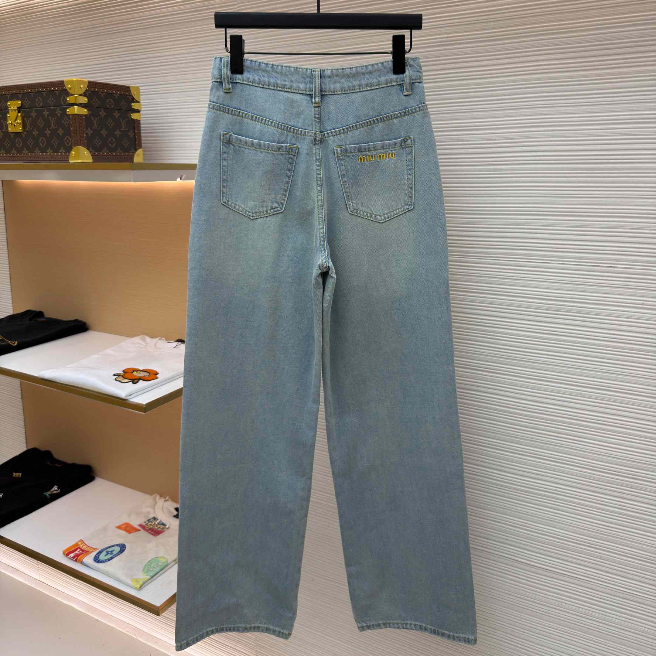 Miu Miu Denim Jeans - DesignerGu