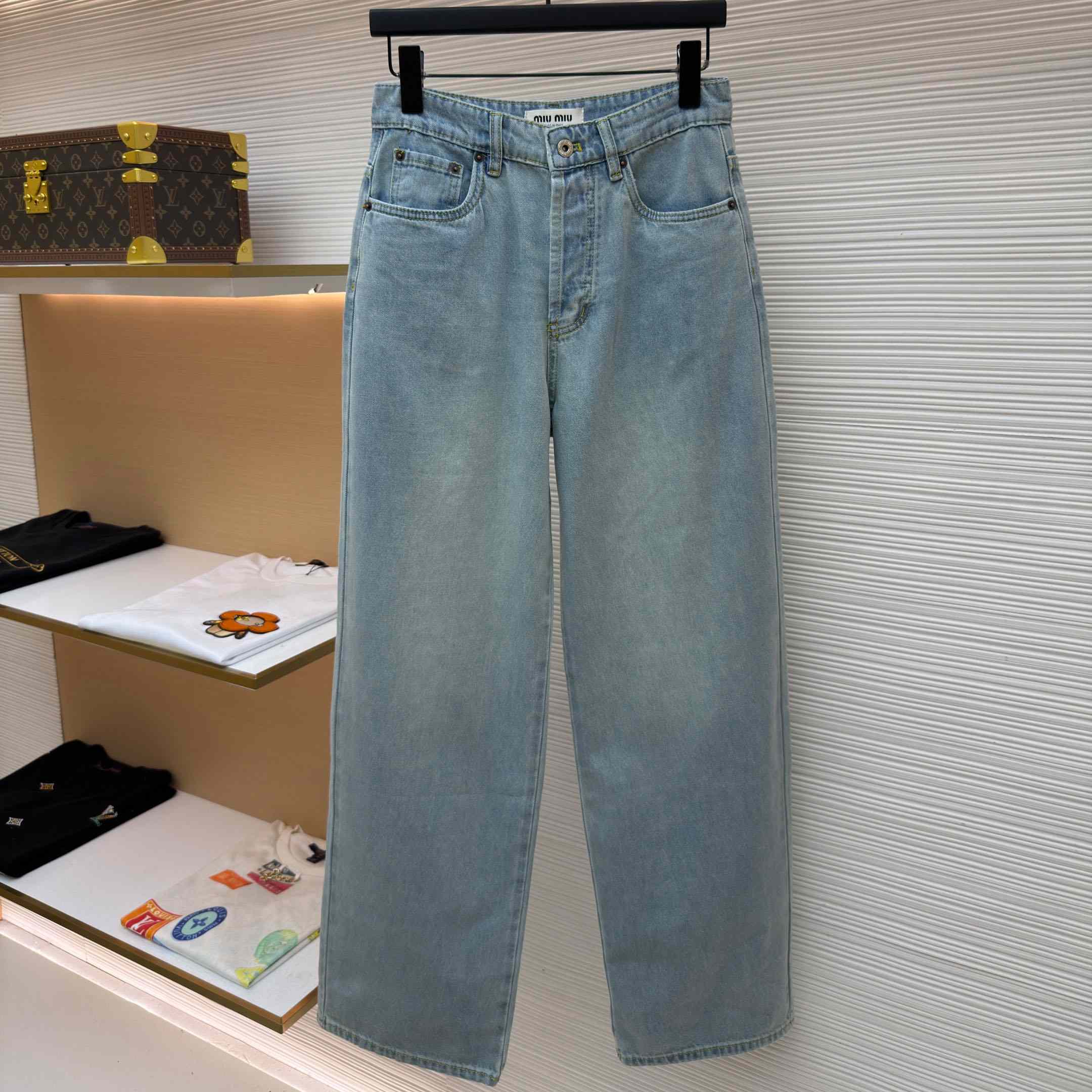 Miu Miu Denim Jeans - DesignerGu