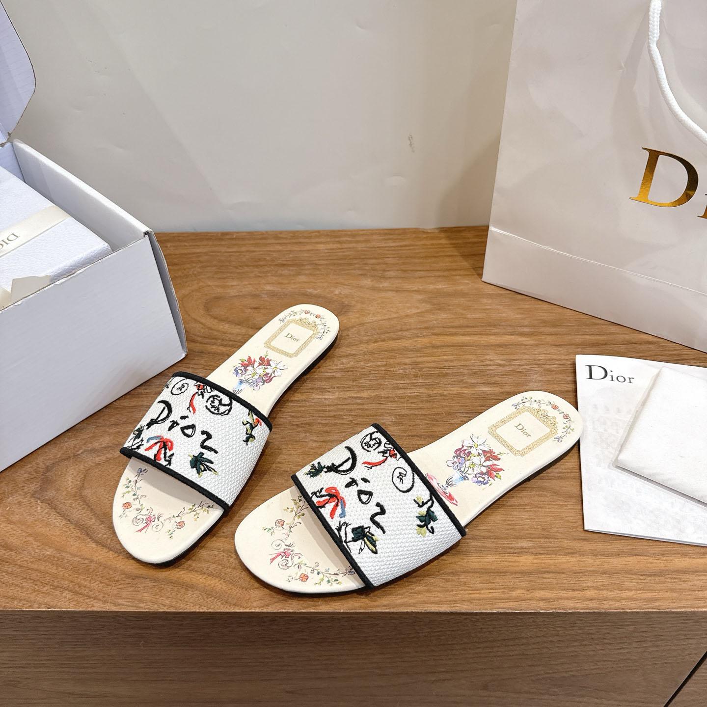 Dior Dioriviera Dway Slide - DesignerGu