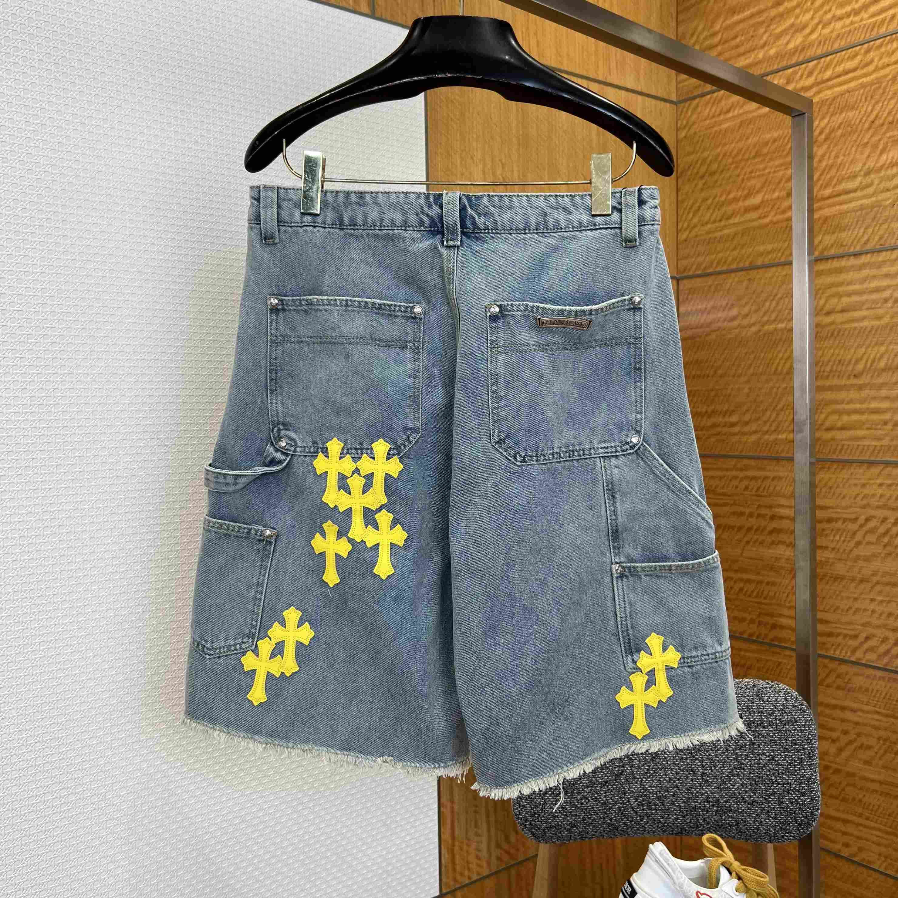 Chrome Hearts Denim Shorts - DesignerGu