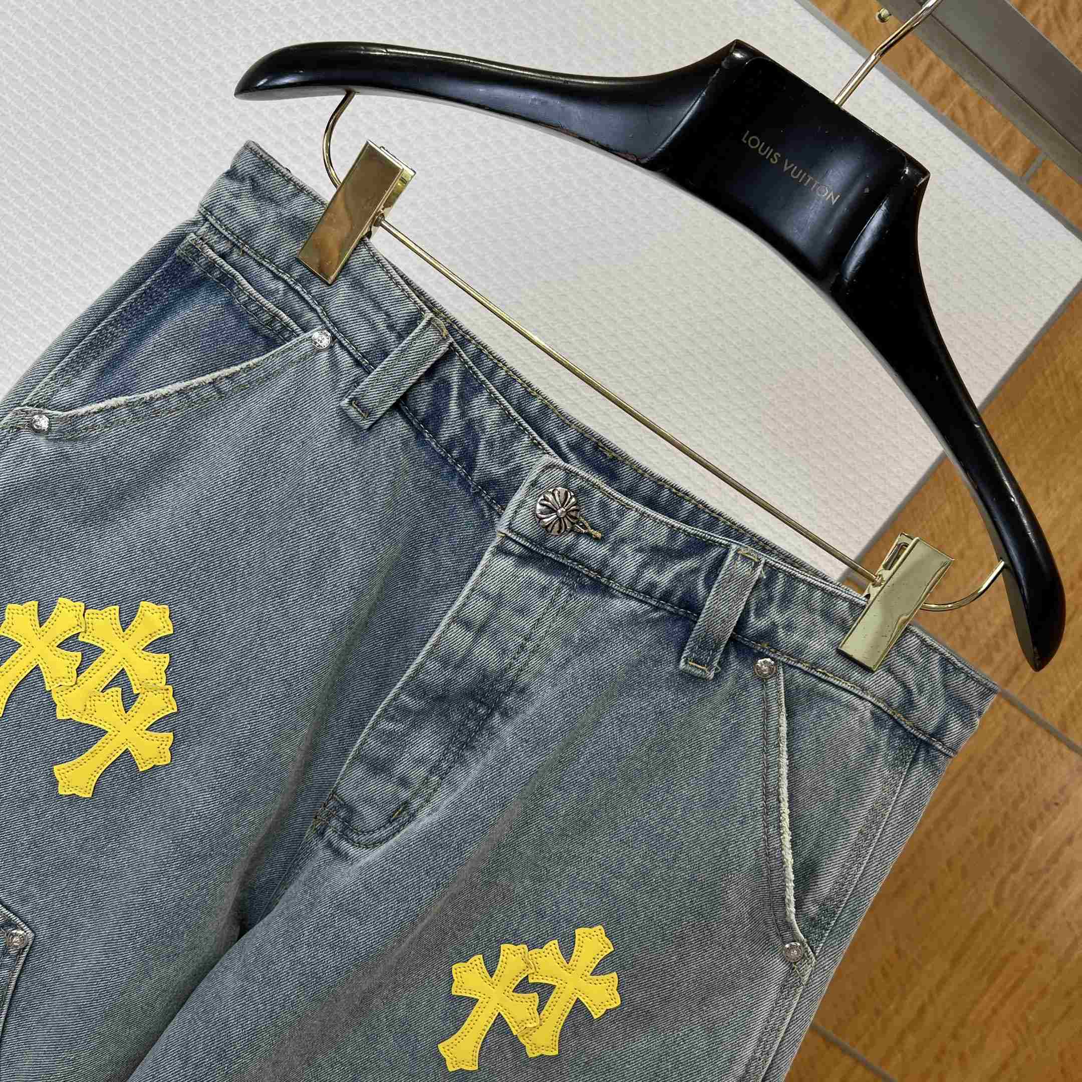 Chrome Hearts Denim Shorts - DesignerGu