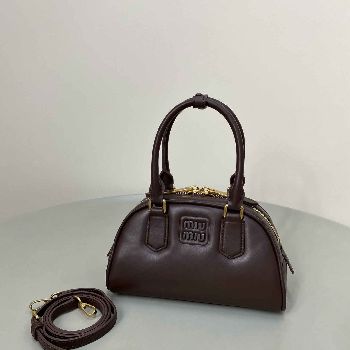 Miu Miu Arcadie Leather Bag  - DesignerGu