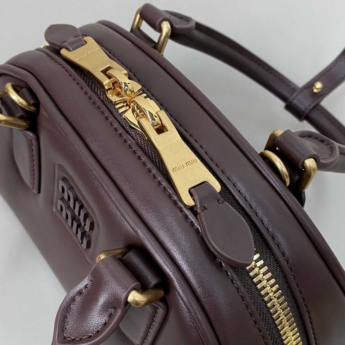 Miu Miu Arcadie Leather Bag  - DesignerGu