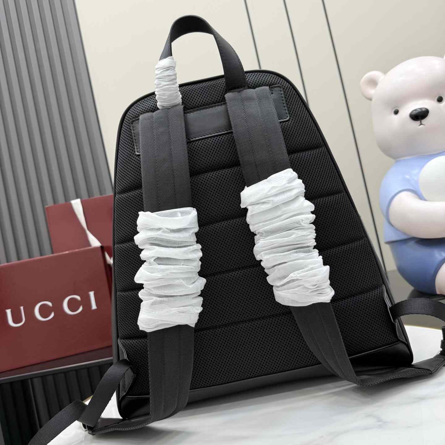Gucci Web Trademark Large Backpack - DesignerGu