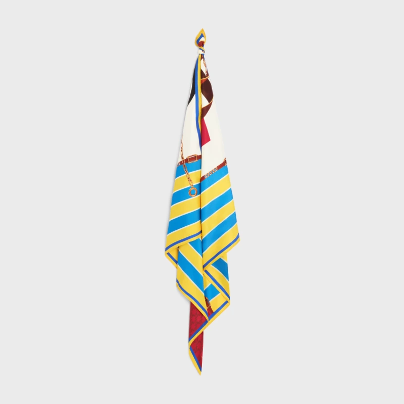 Celine  Square In Silk Twill - DesignerGu